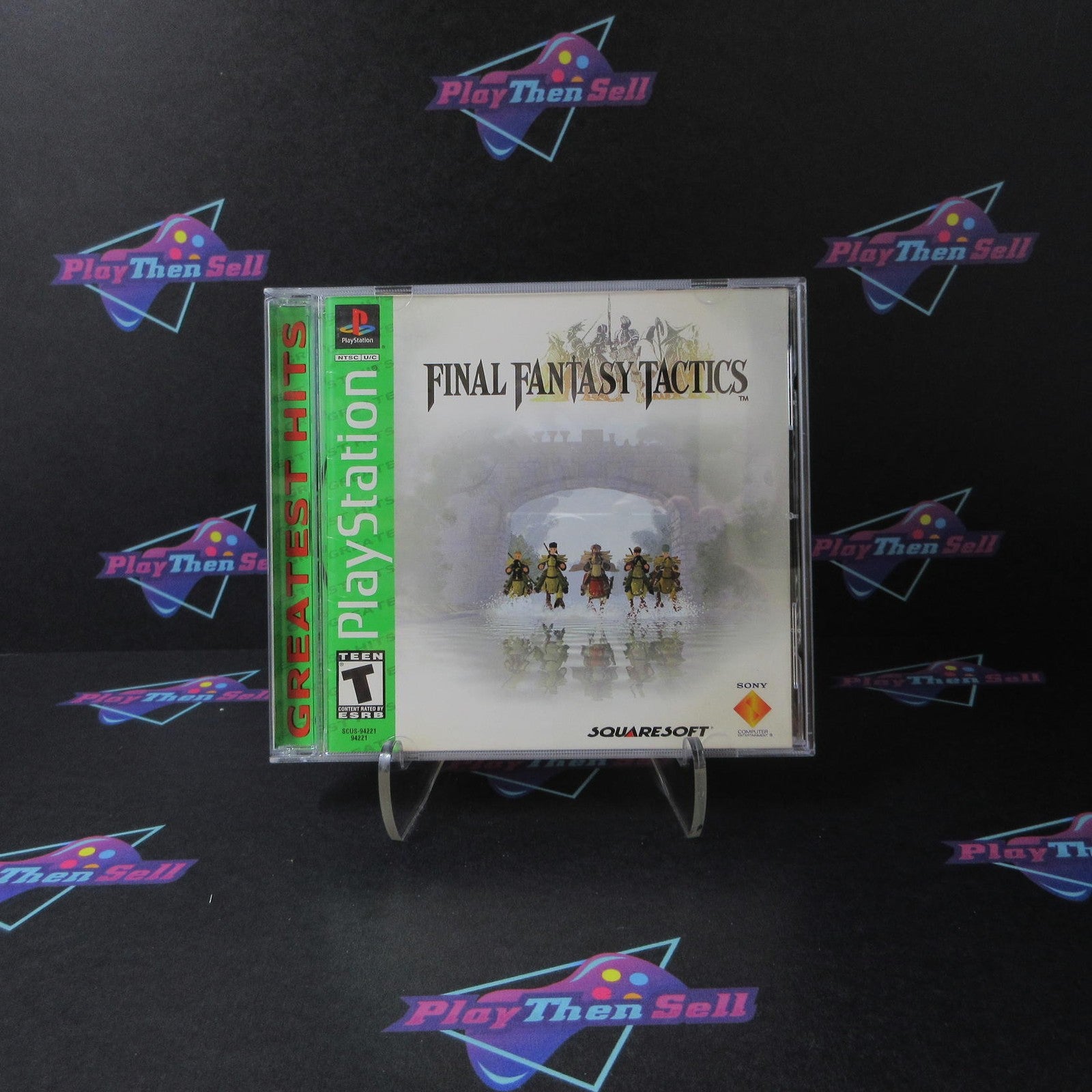 Final Fantasy Tactics PS1 PlayStation 1 GH Complete - 1 Year Warranty EX Cond