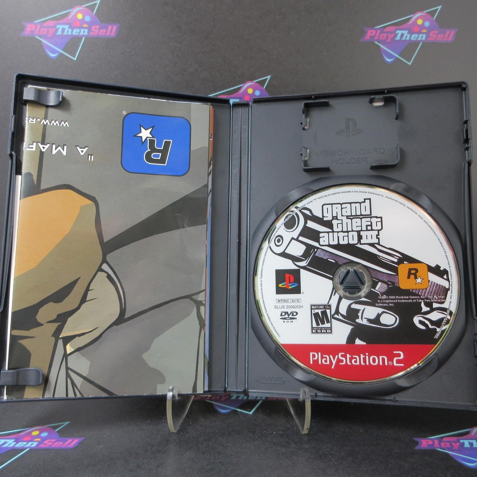 Grand Theft Auto Double Pack PS2 GH + Maps / Reg Card Complete  - 1 Year Warra..