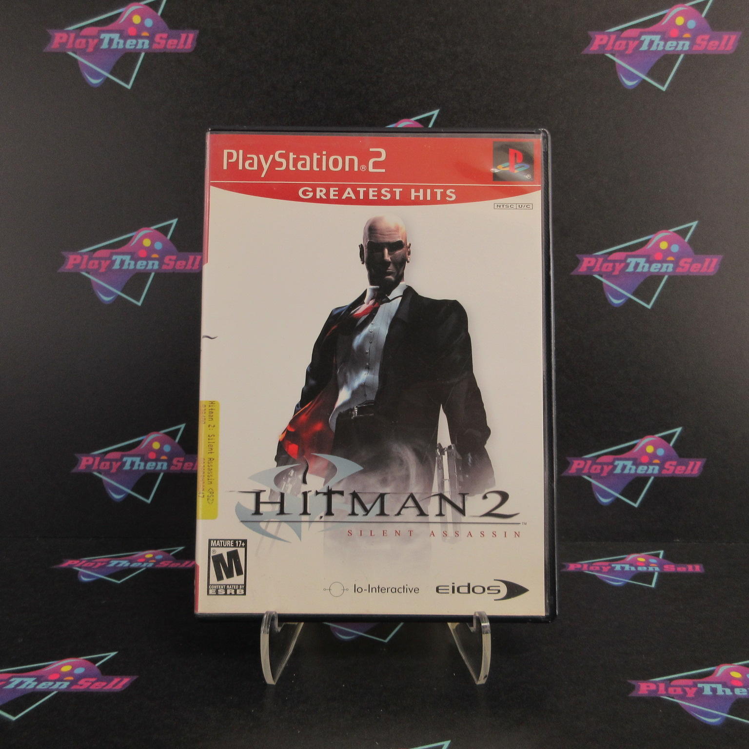 Hitman 2 Silent Assassin GH + Reg Card PlayStation 2 CIB - 1 Year Warranty VG
