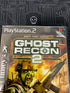 Tom Clancy's Ghost Recon 2 First Contact PS2 PlayStation 2 AD - (See Pics)