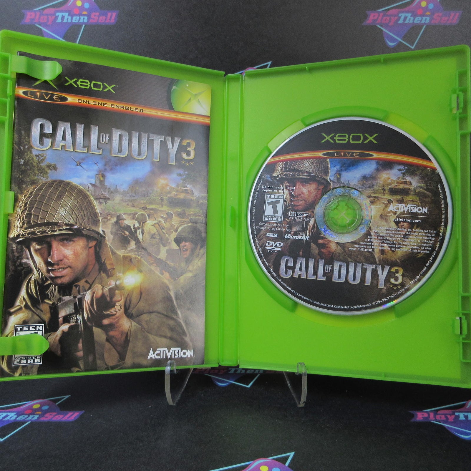 Call of Duty 3 Xbox Complete - 1 Year Warranty VG