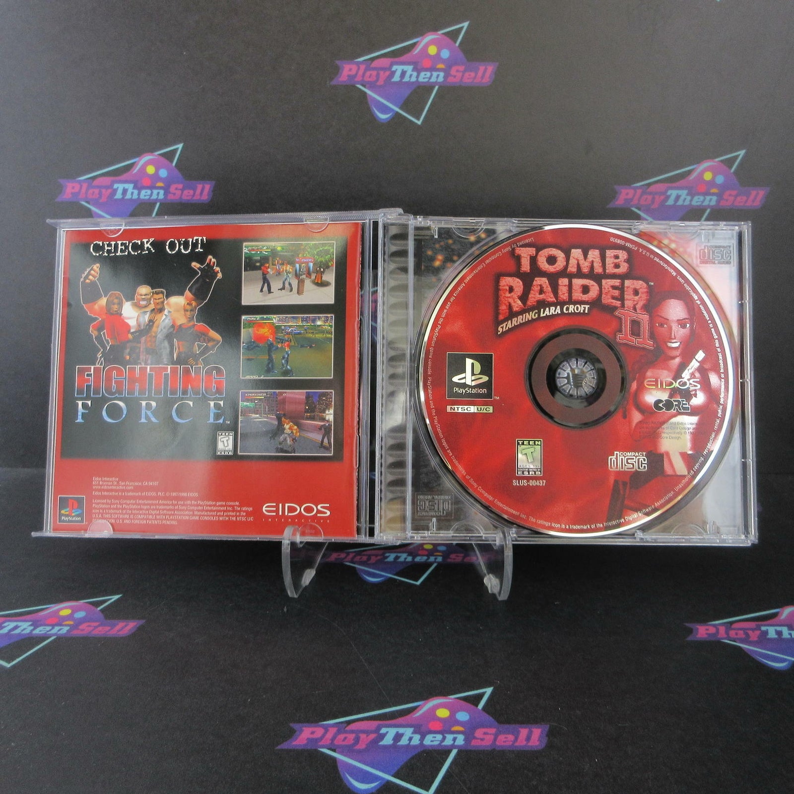 Tomb Raider II PS1 PlayStation 1 Complete - Complete CIB