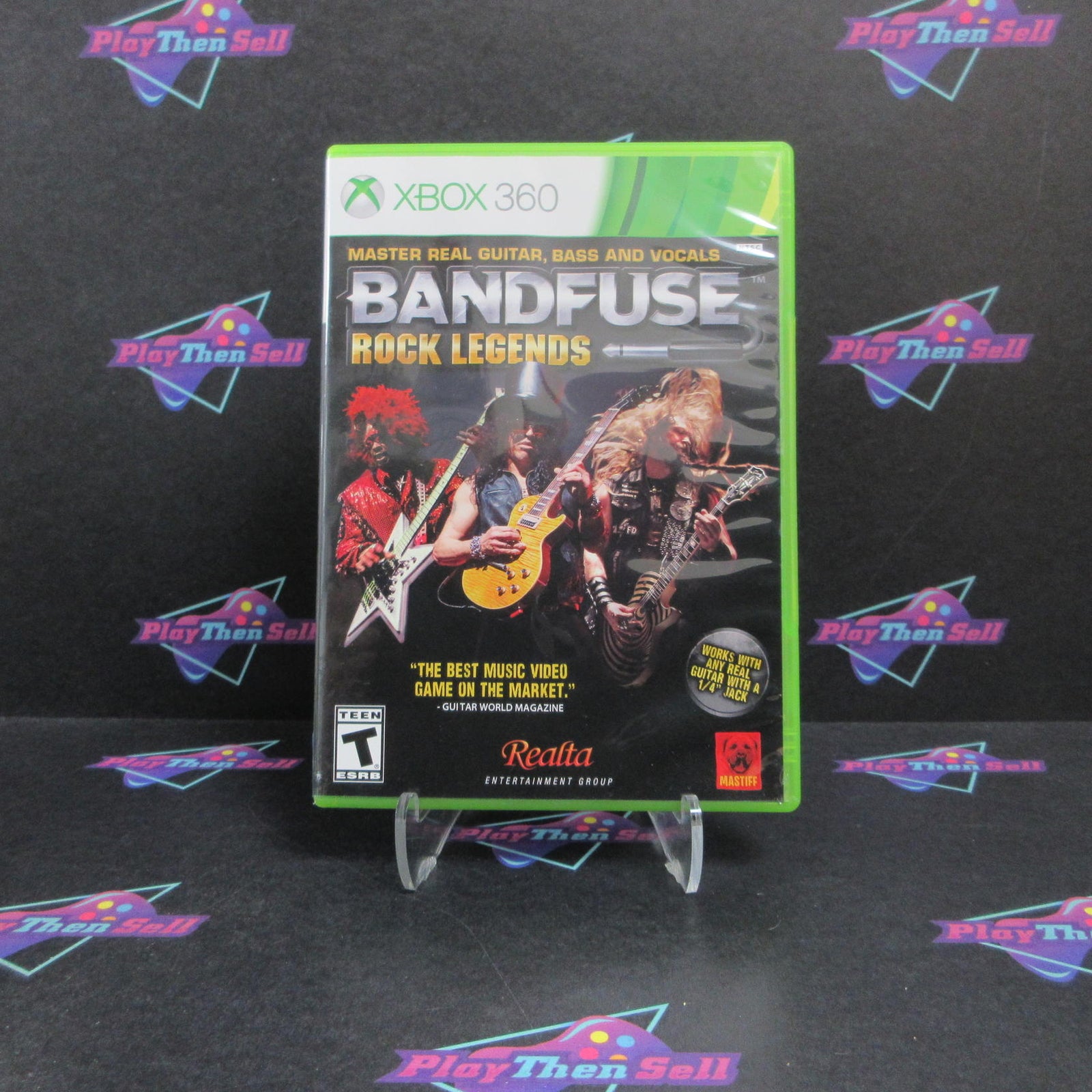 Bandfuse Rock Legends Xbox 360 Complete - 1 Year Warranty EX Cond