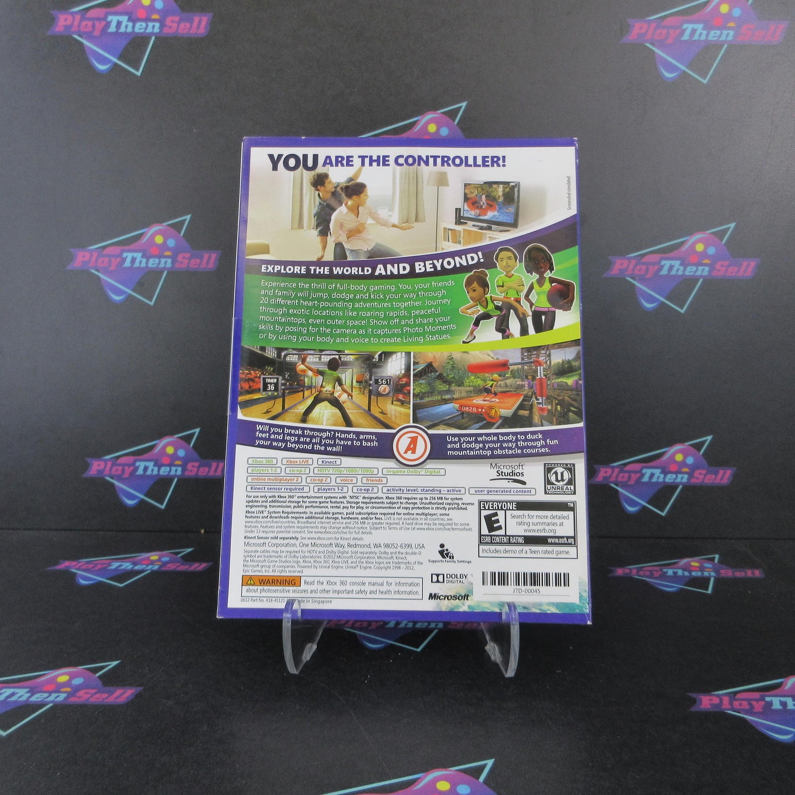 Kinect Adventures! Sleeve Xbox 360 Brand New - Sealed