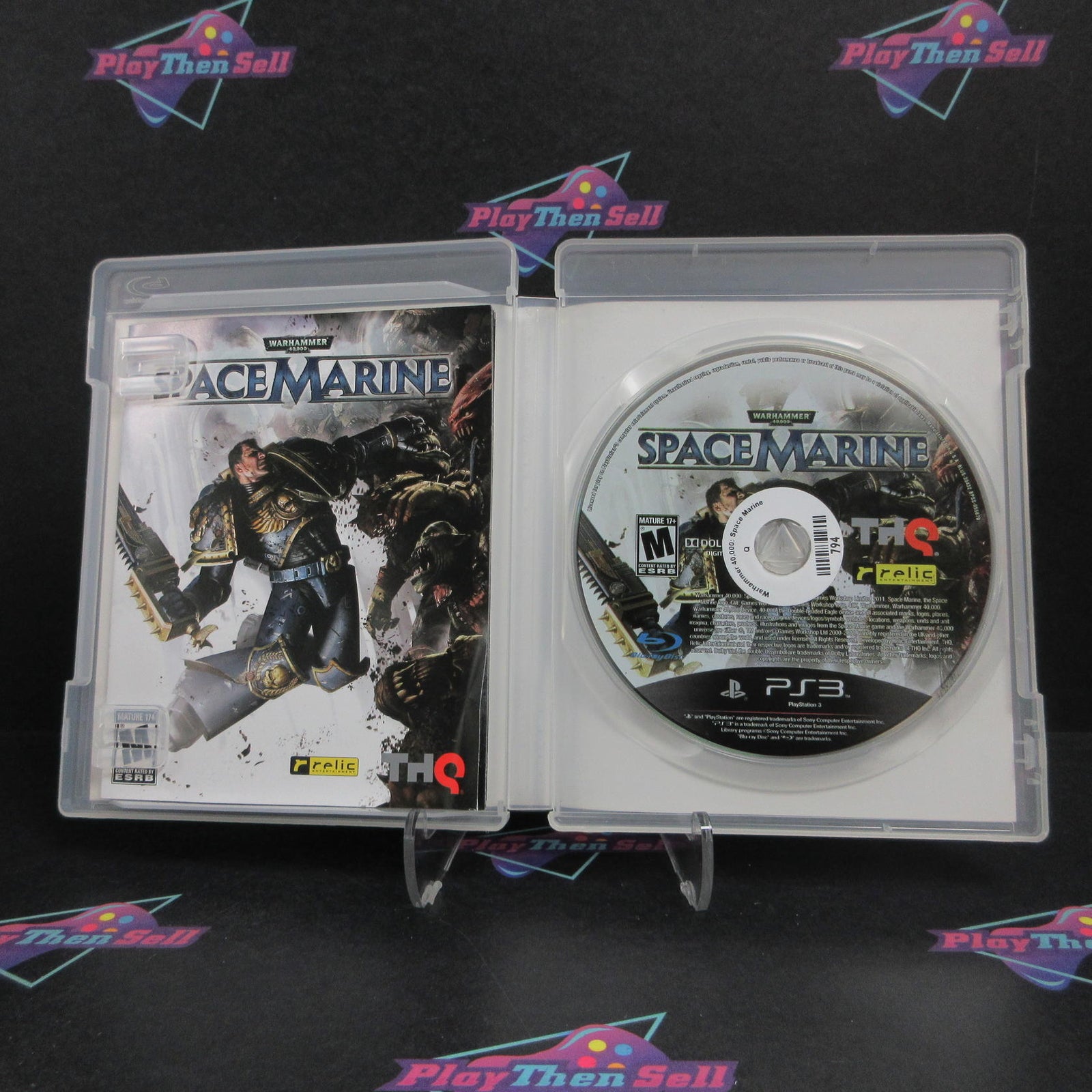 Warhammer 40000 Space Marine PS3 PlayStation 3 Complete - 1 Year Warranty VG