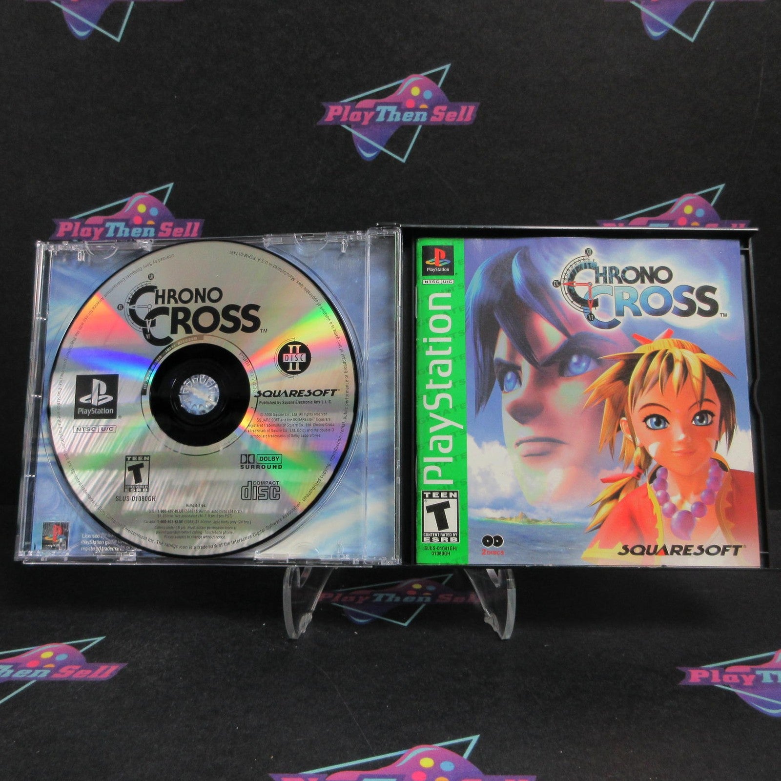 Chrono Cross PS1 PlayStation 1 GH + Reg Card Complete - 1 Year Warranty EX Cond