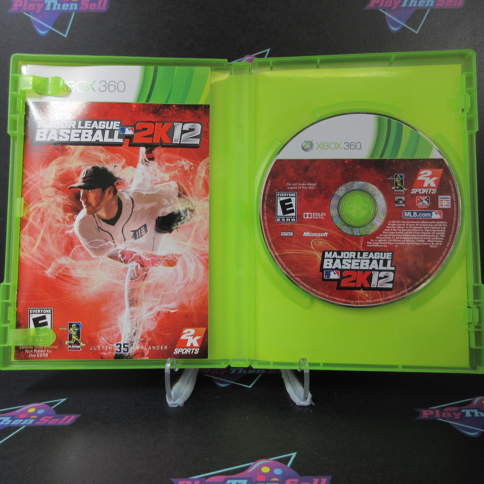 Major League Baseball 2K12 Xbox 360 Complete - 1 Year Warranty VG