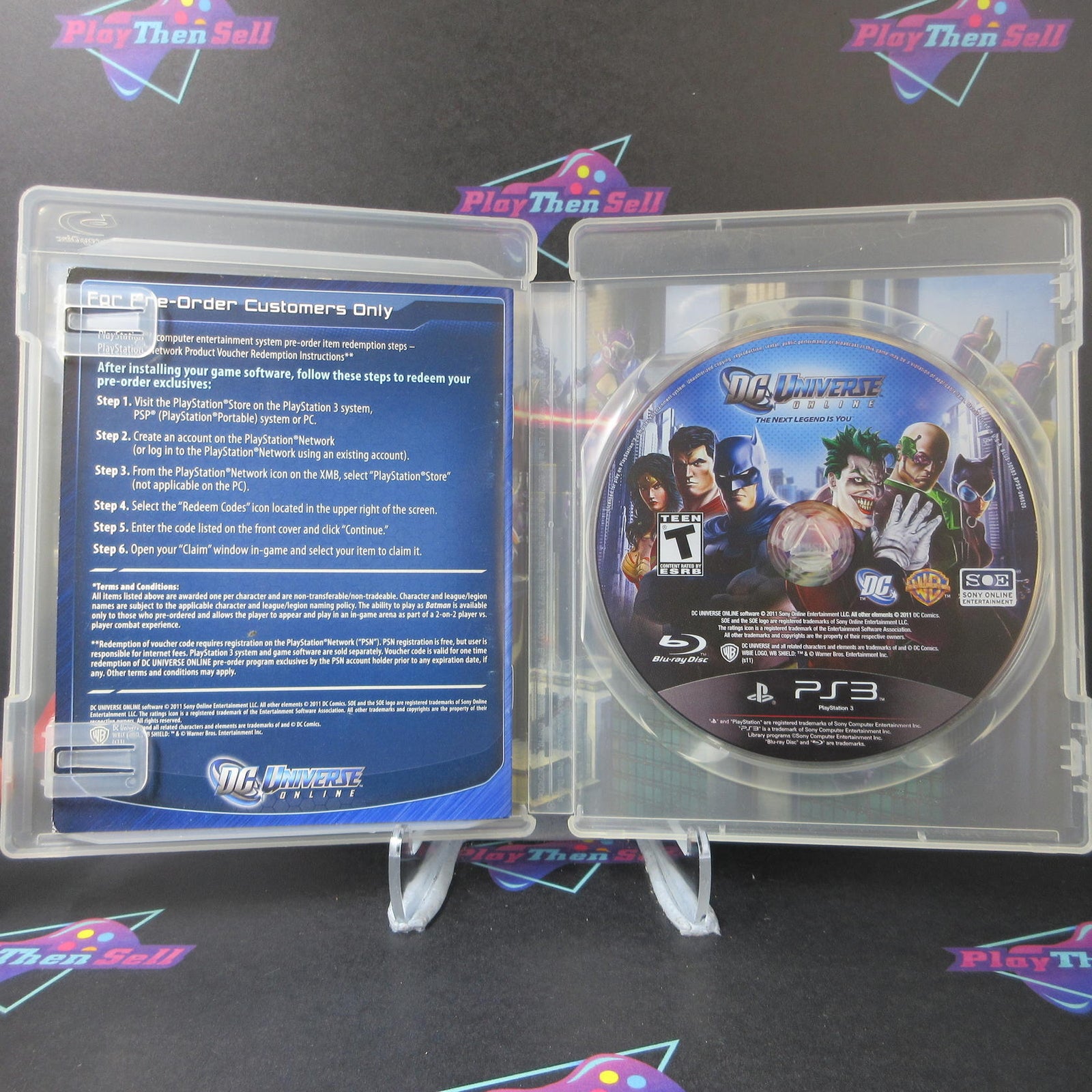 DC Universe Online PlayStation 3 PS3 Complete - 1 Year Warranty VG