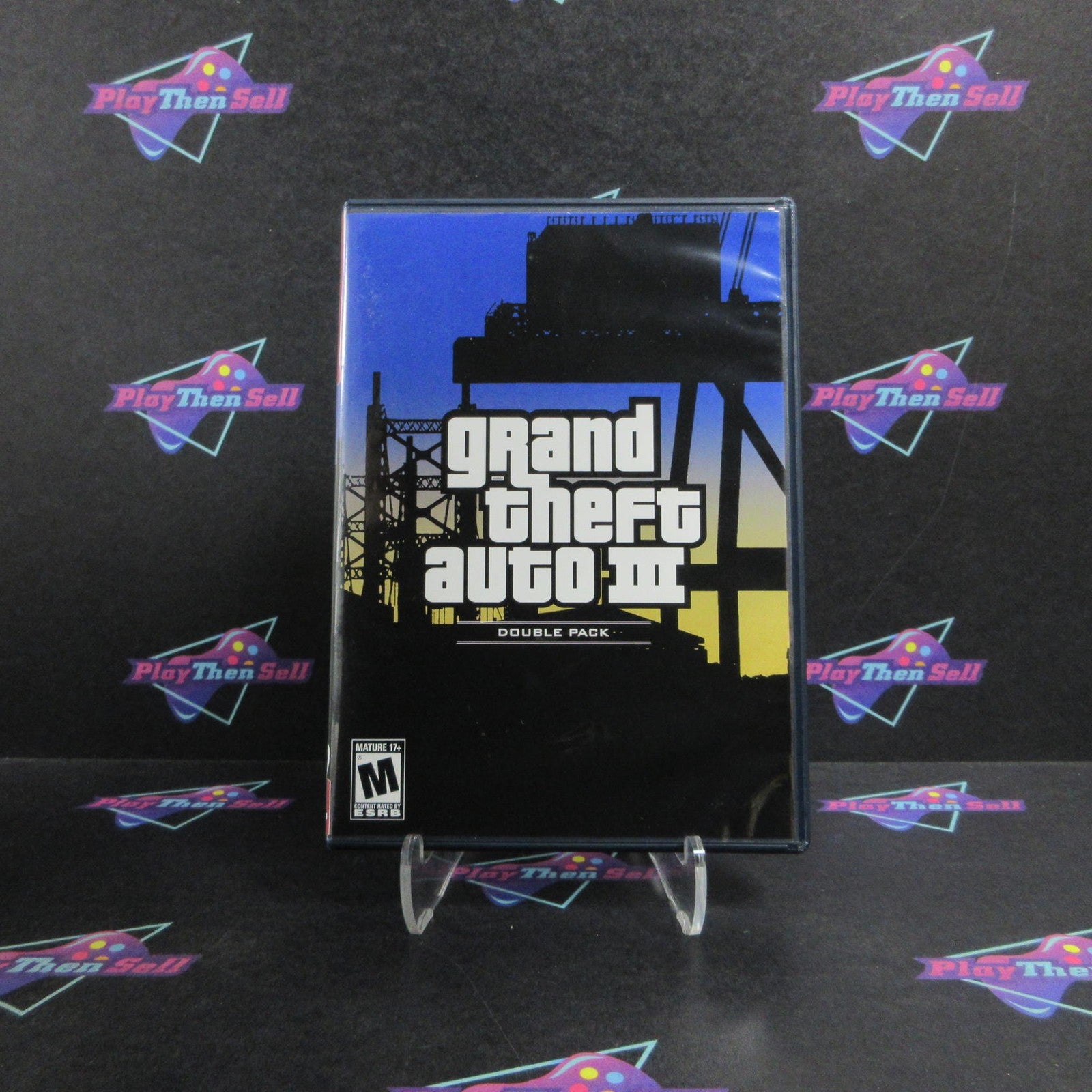 Grand Theft Auto III Double Pack PS2 PlayStation 2 GH + Map Complete  - 1 Year..