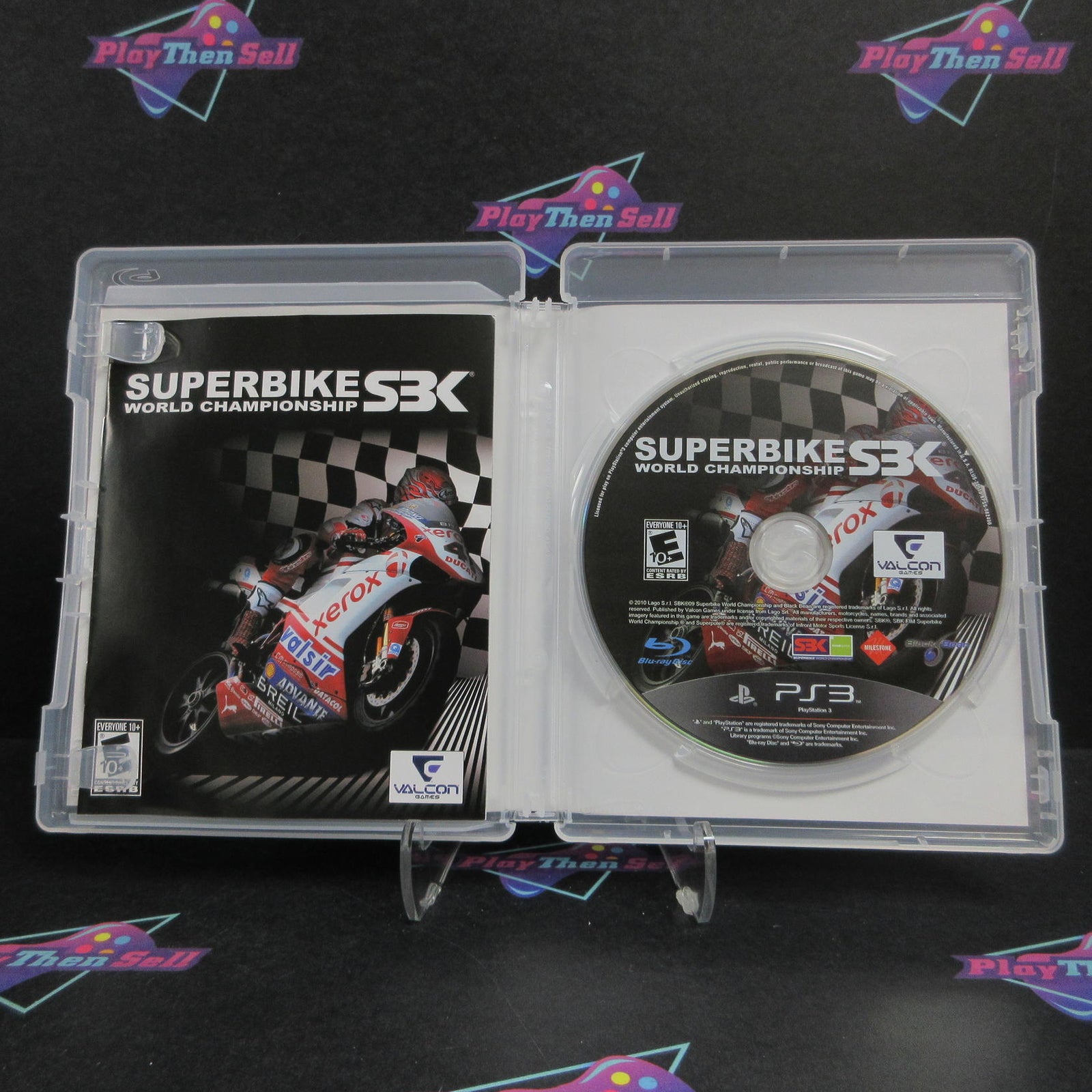 SuperBike World Championships SBK PS3 PlayStation 3 Complete  - 1 Year Warrant..