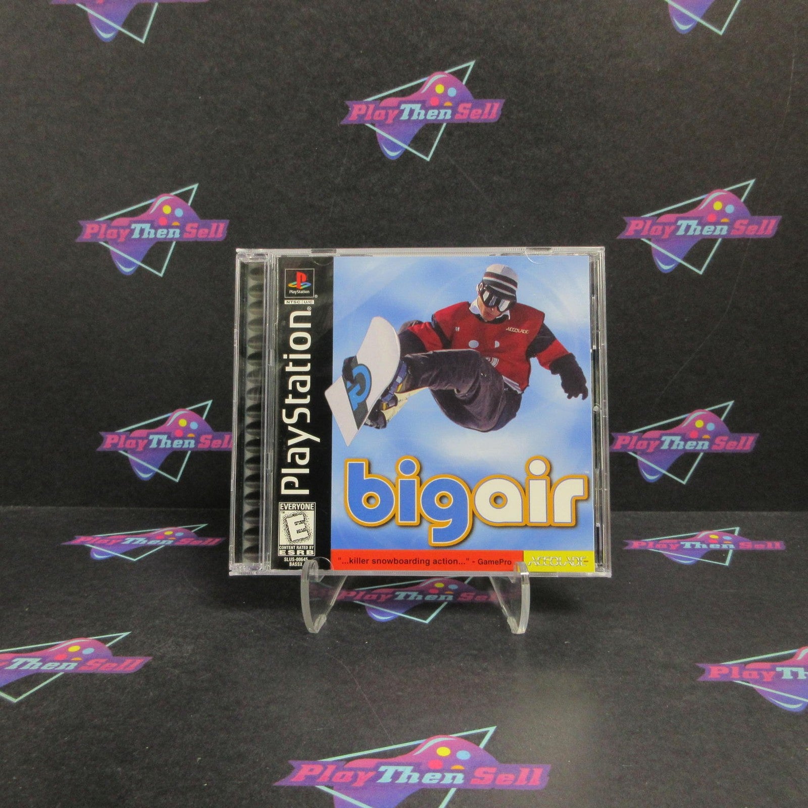Big Air PS1 PlayStation 1 + Reg Card Complete - 1 Year Warranty EX Cond