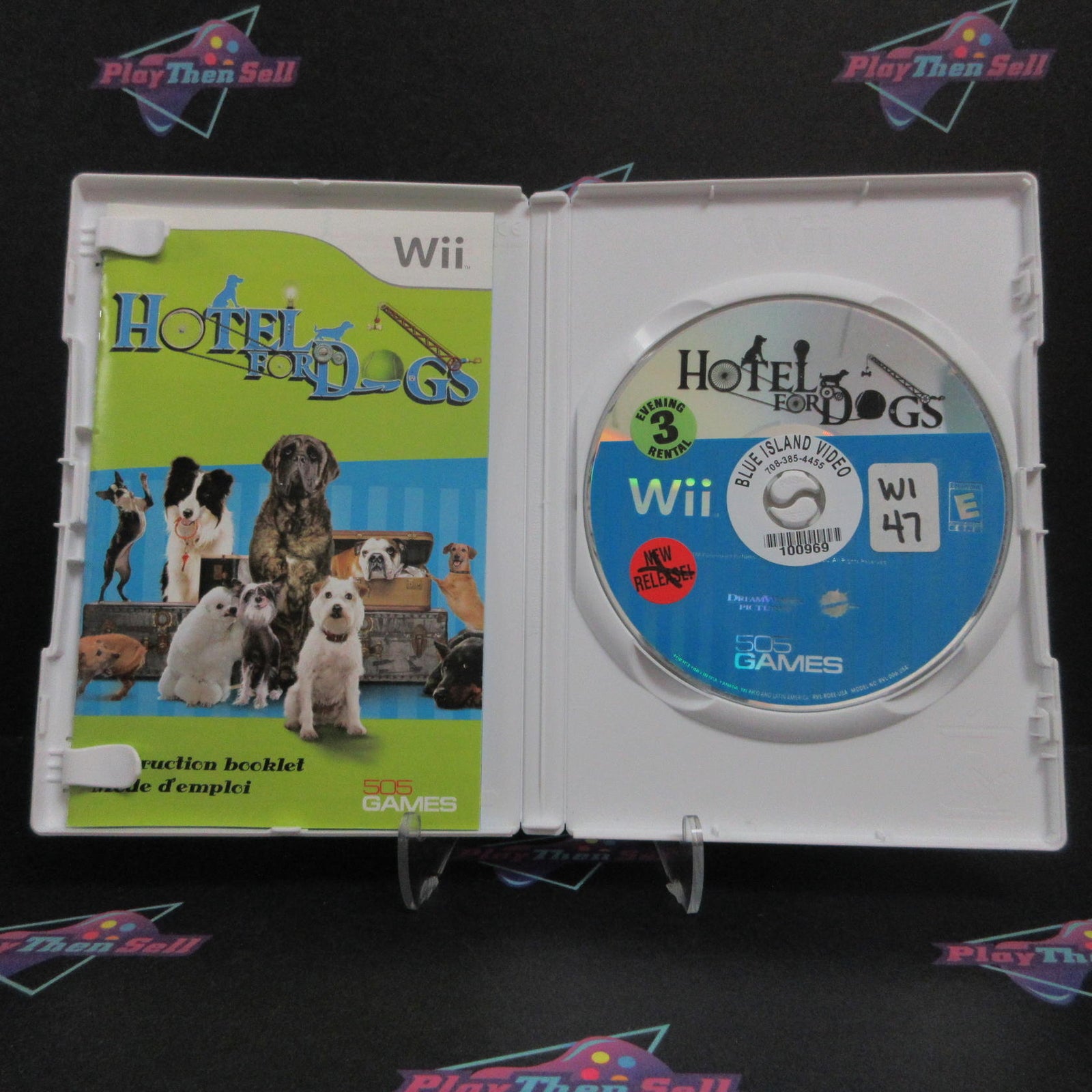 Hotel for Dogs Nintendo Wii AD/DD Complete CIB - (See Pics)