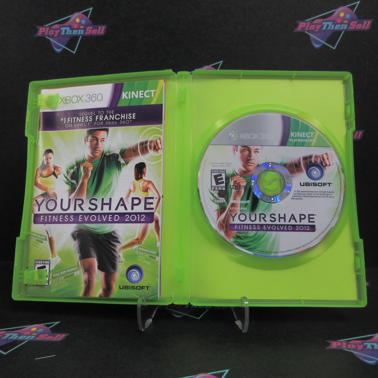 Your Shape Fitness Evolved 2012 Xbox 360 PH Disc Complete  - 1 Year Warranty E..