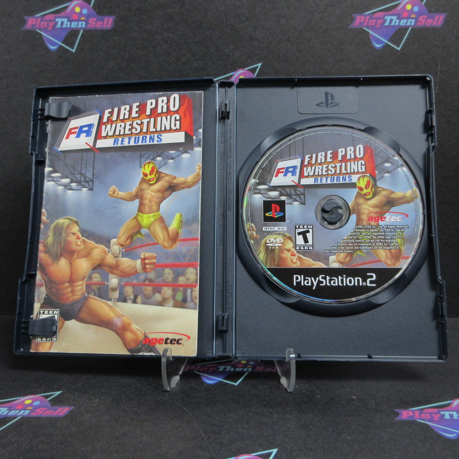Fire Pro Wrestling Returns PS2 PlayStation 2 Complete - 1 Year Warranty EX Cond
