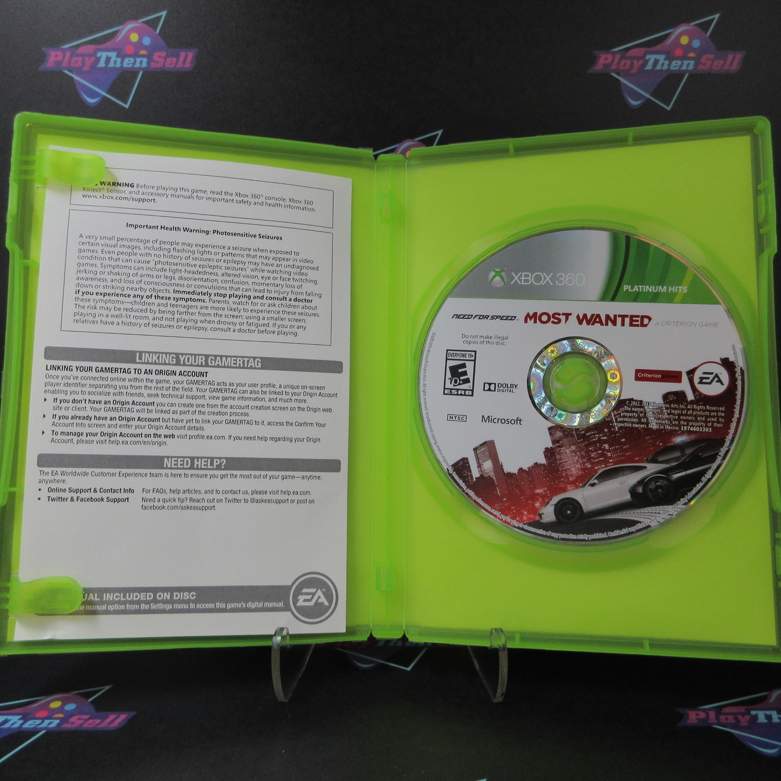 Need for Speed Most Wanted Xbox 360 PH Complete - 1 Year Warranty EX Cond