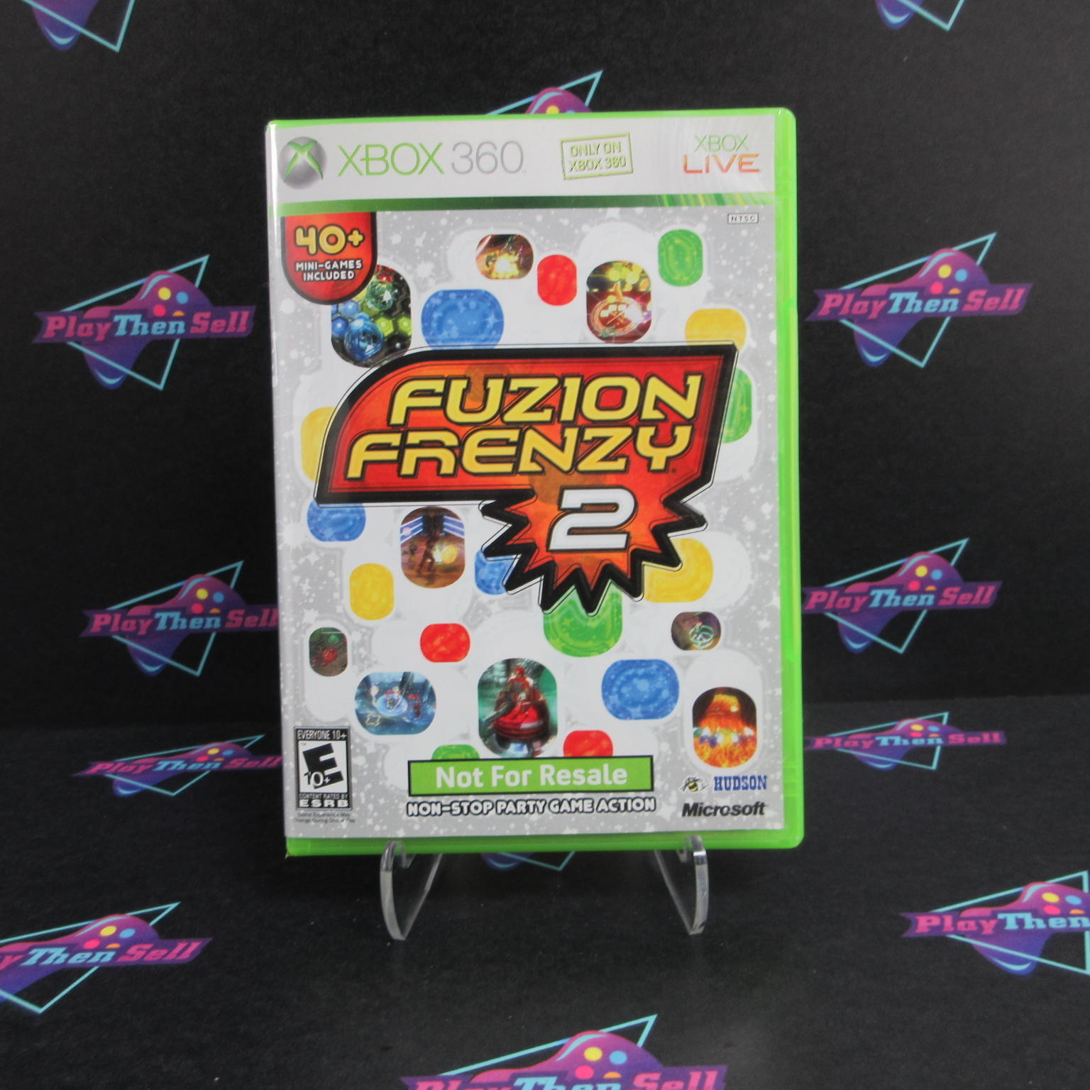 Fuzion Frenzy 2 Xbox 360 NFRS Complete - 1 Year Warranty EX Cond