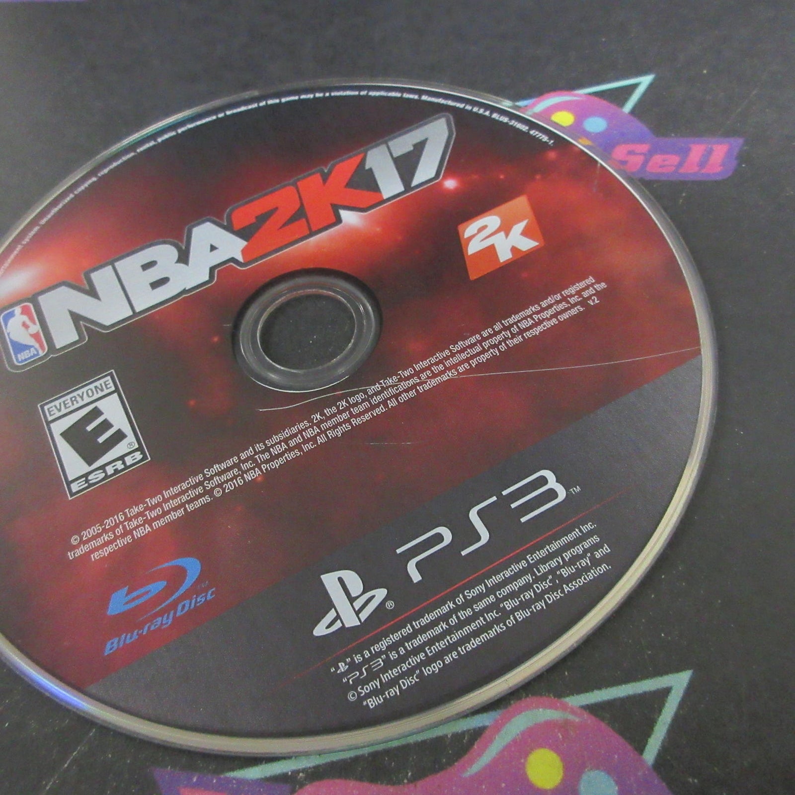 NBA 2K17 PS3 PlayStation 3 DD Complete CIB - (See Pics)