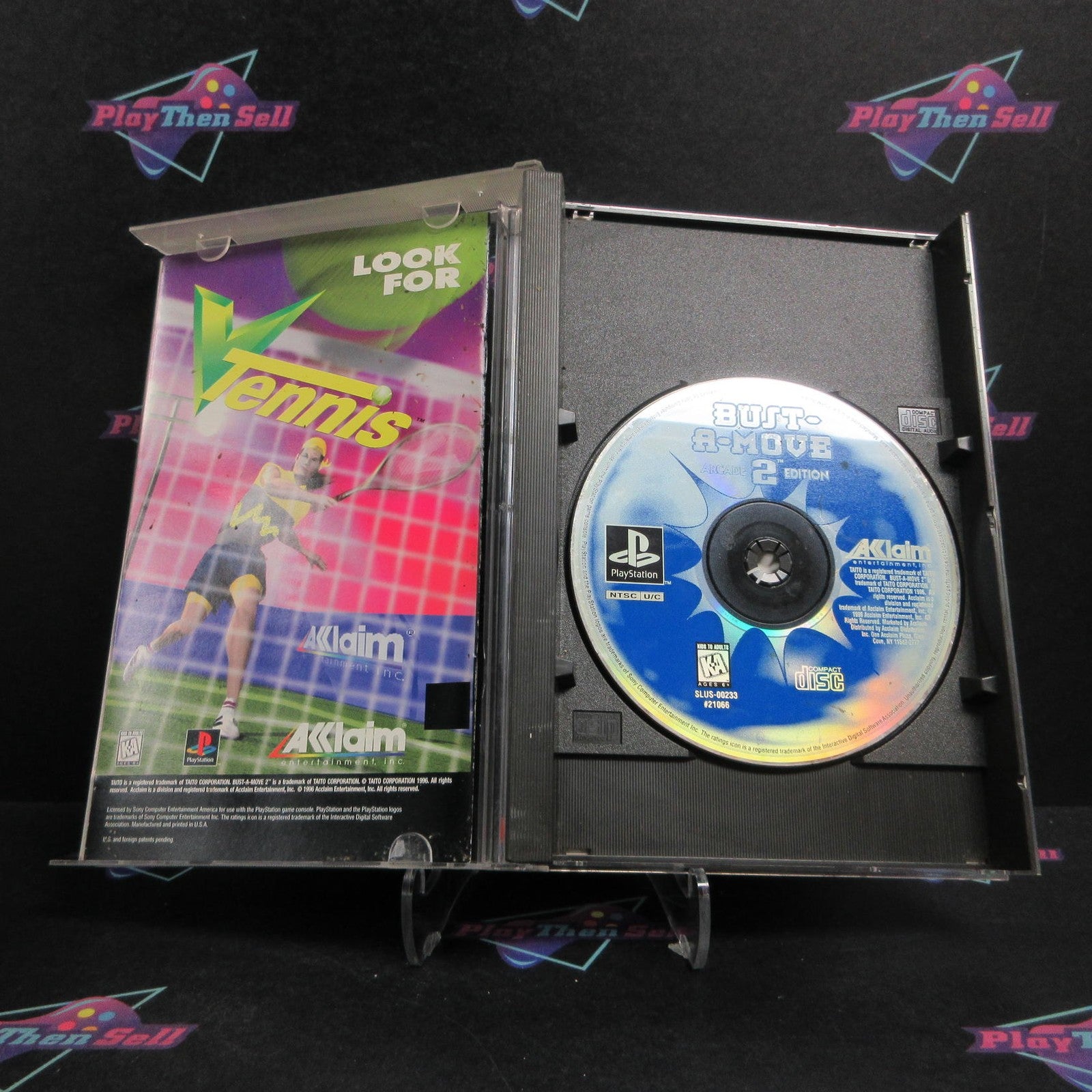 Bust-a-Move 2 Long Box PS1 PlayStation 1 + Reg Card Complete  - 1 Year Warrant..