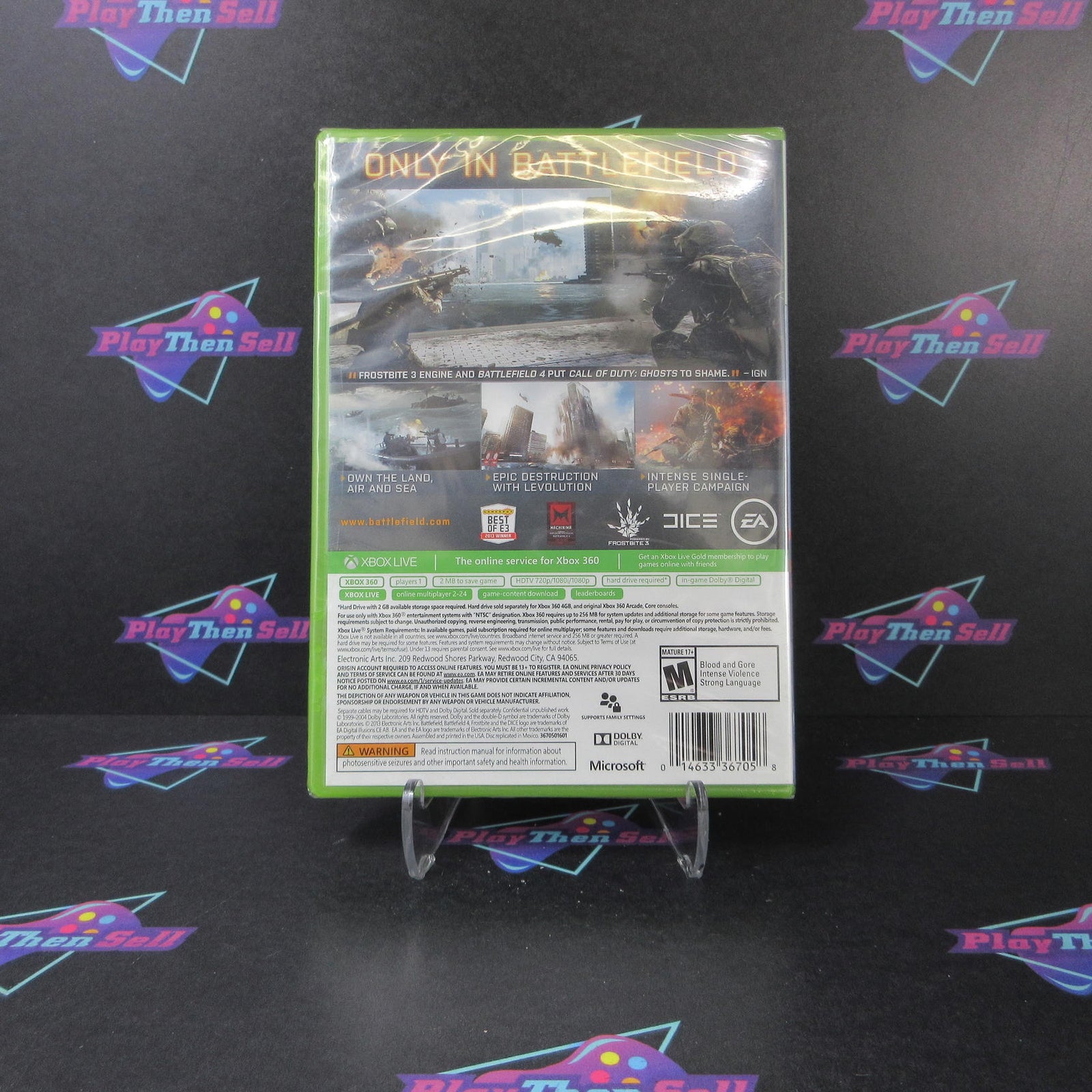 Battlefield 4 Xbox 360 Brand New - Sealed