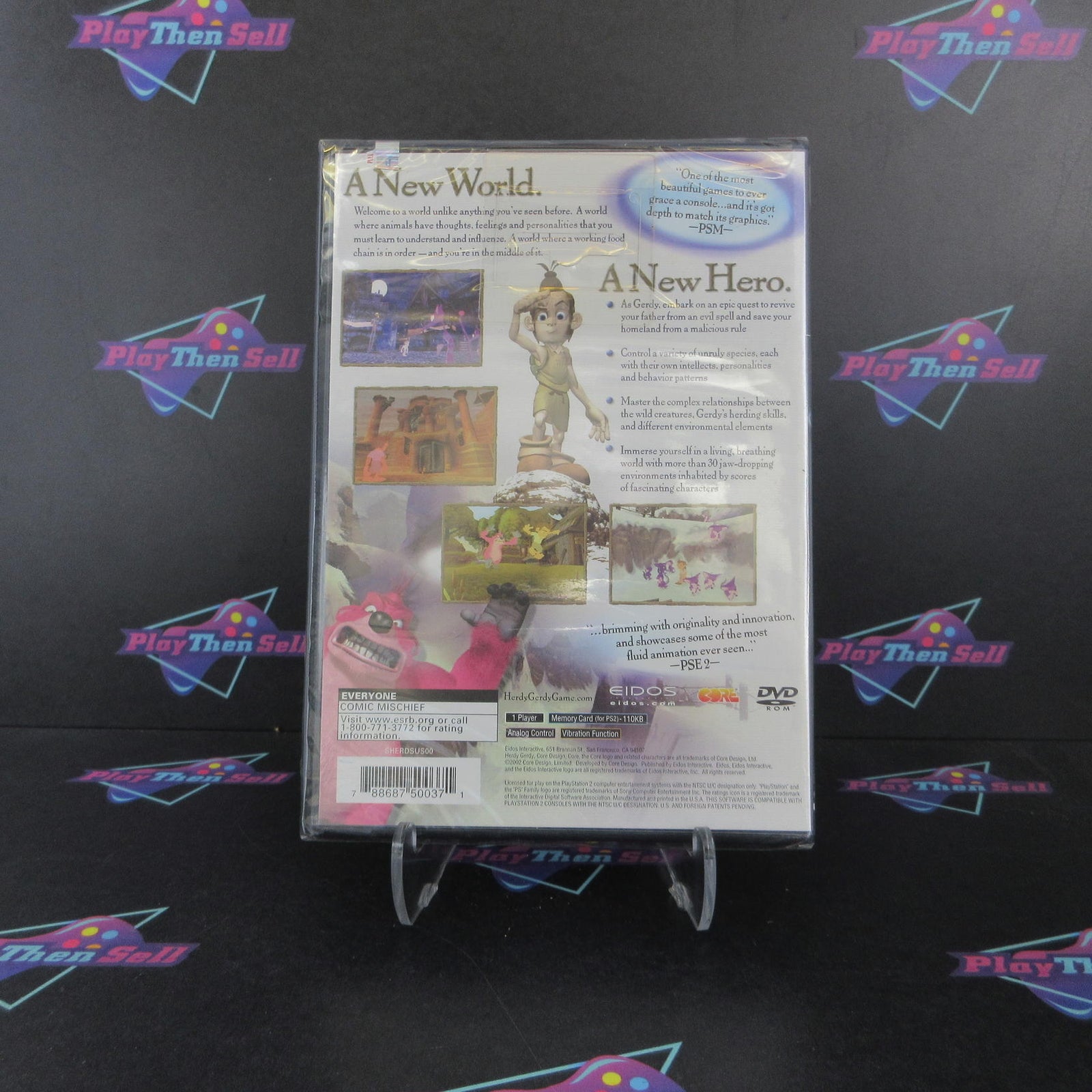 Herdy Gerdy PS2 PlayStation 2 Brand New - Sealed