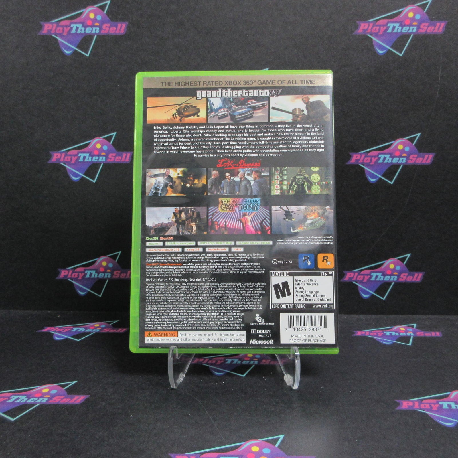GTA IV & Episodes from Liberty City The Complete Edition Xbox 360 DD CIB  - (S..