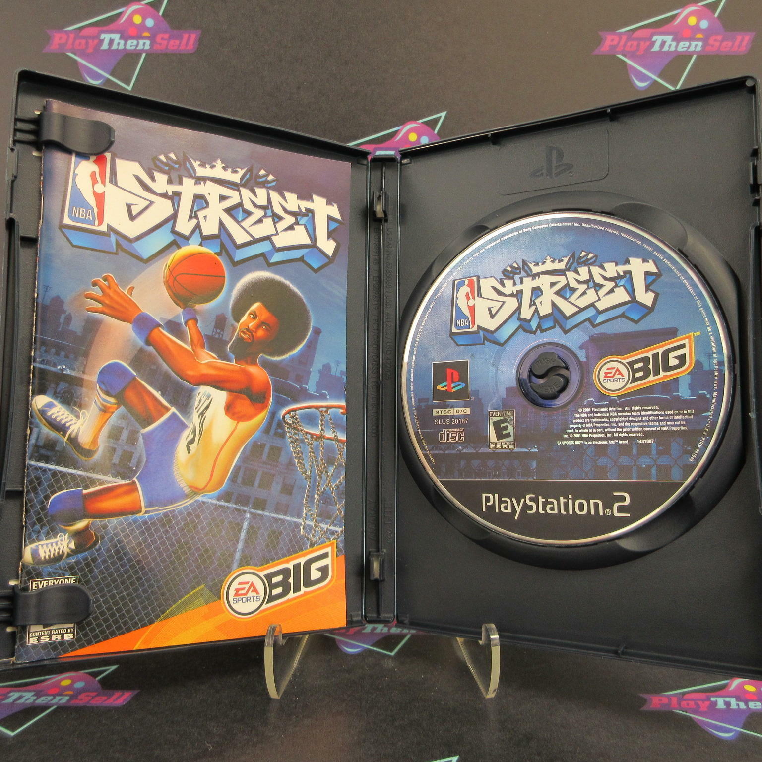 NBA Street PS2 PlayStation 2 + Reg Card Complete - 1 Year Warranty EX Cond