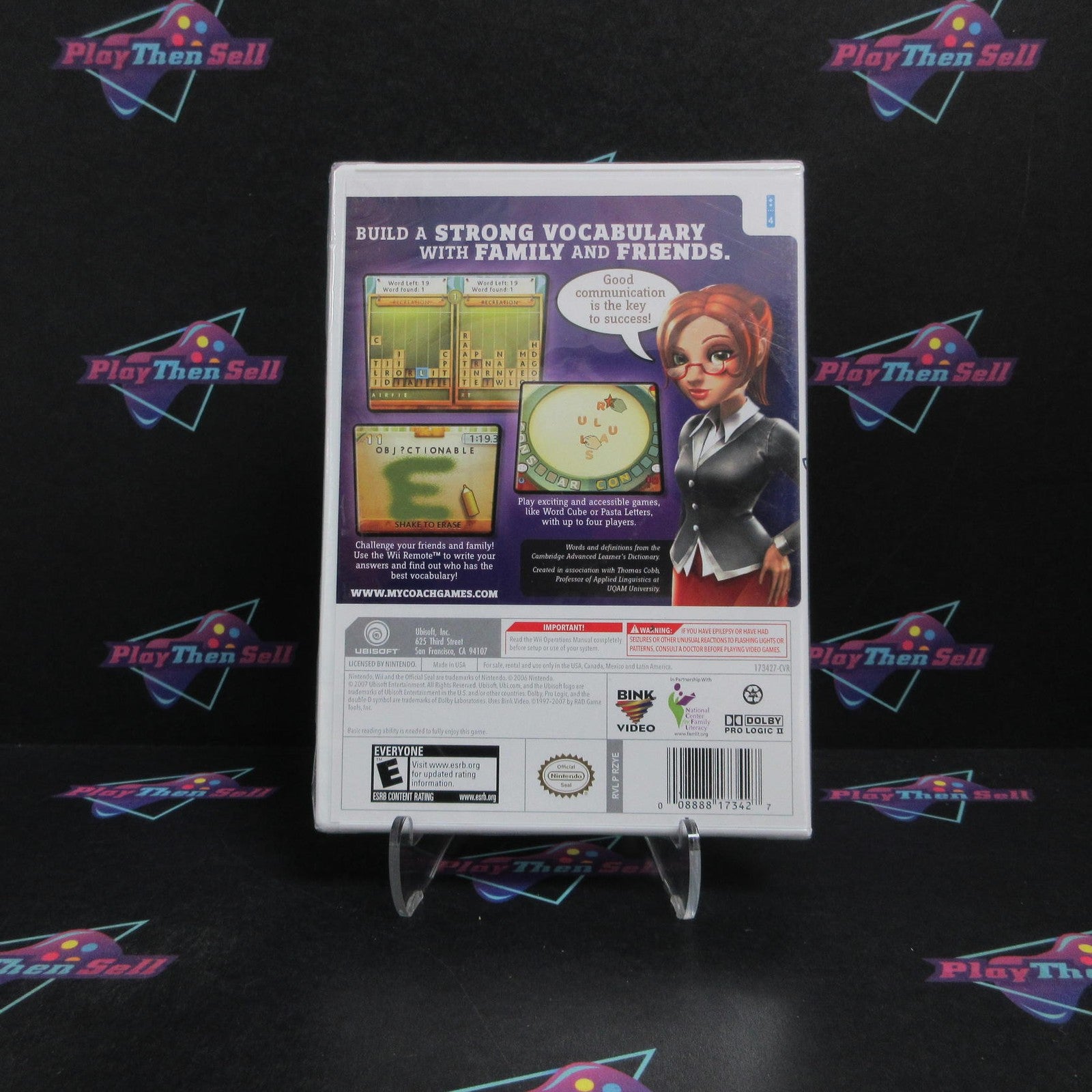 My Word Coach Nintendo Wii Brand New - Sealed