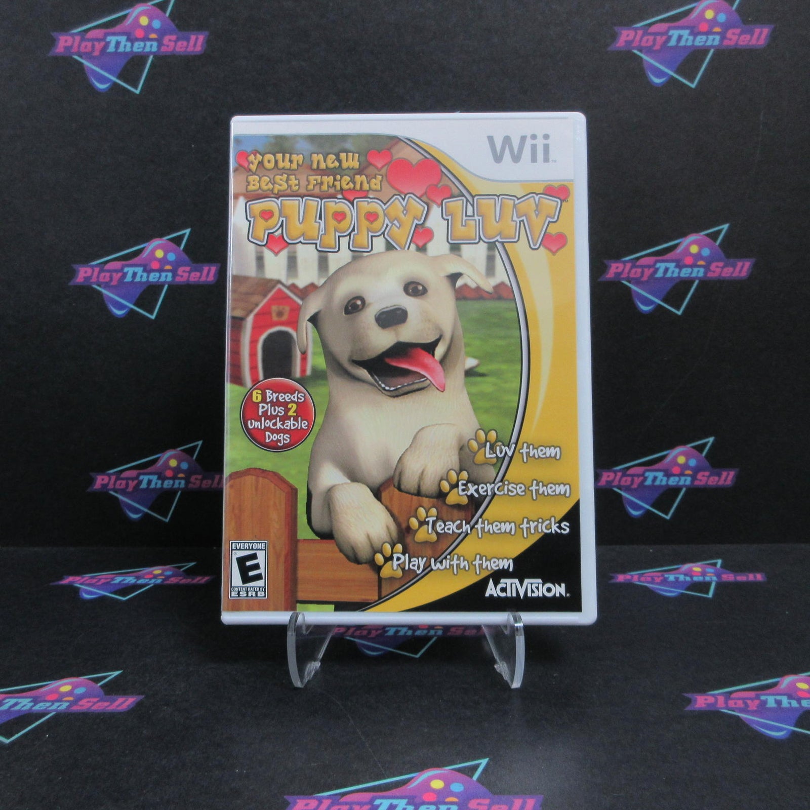 Puppy Luv Nintendo Wii Complete - 1 Year Warranty EX Cond