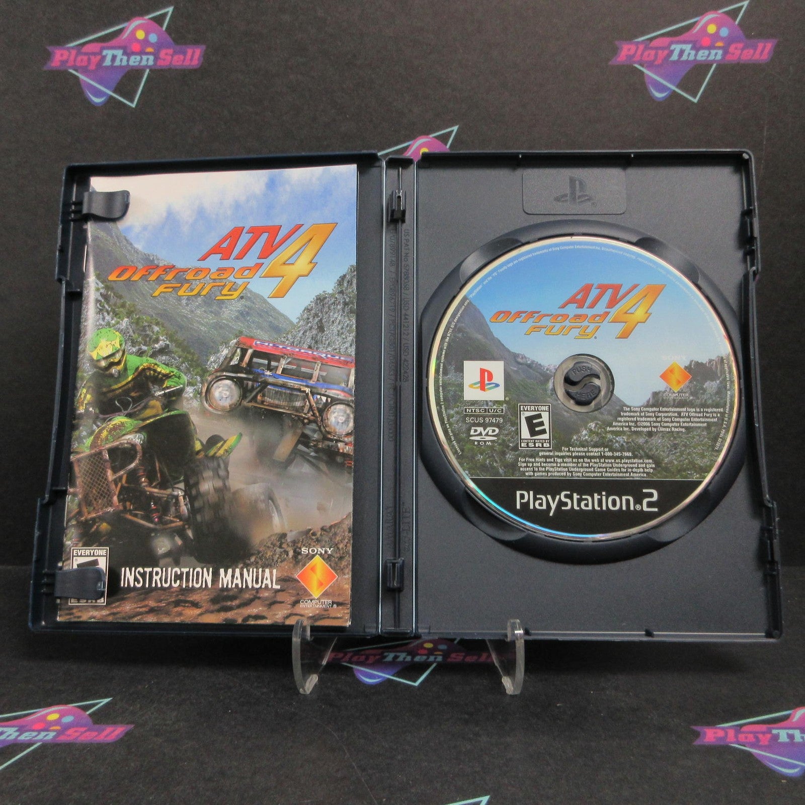 ATV Offroad Fury 4 PS2 PlayStation 2 Complete - 1 Year Warranty EX Cond