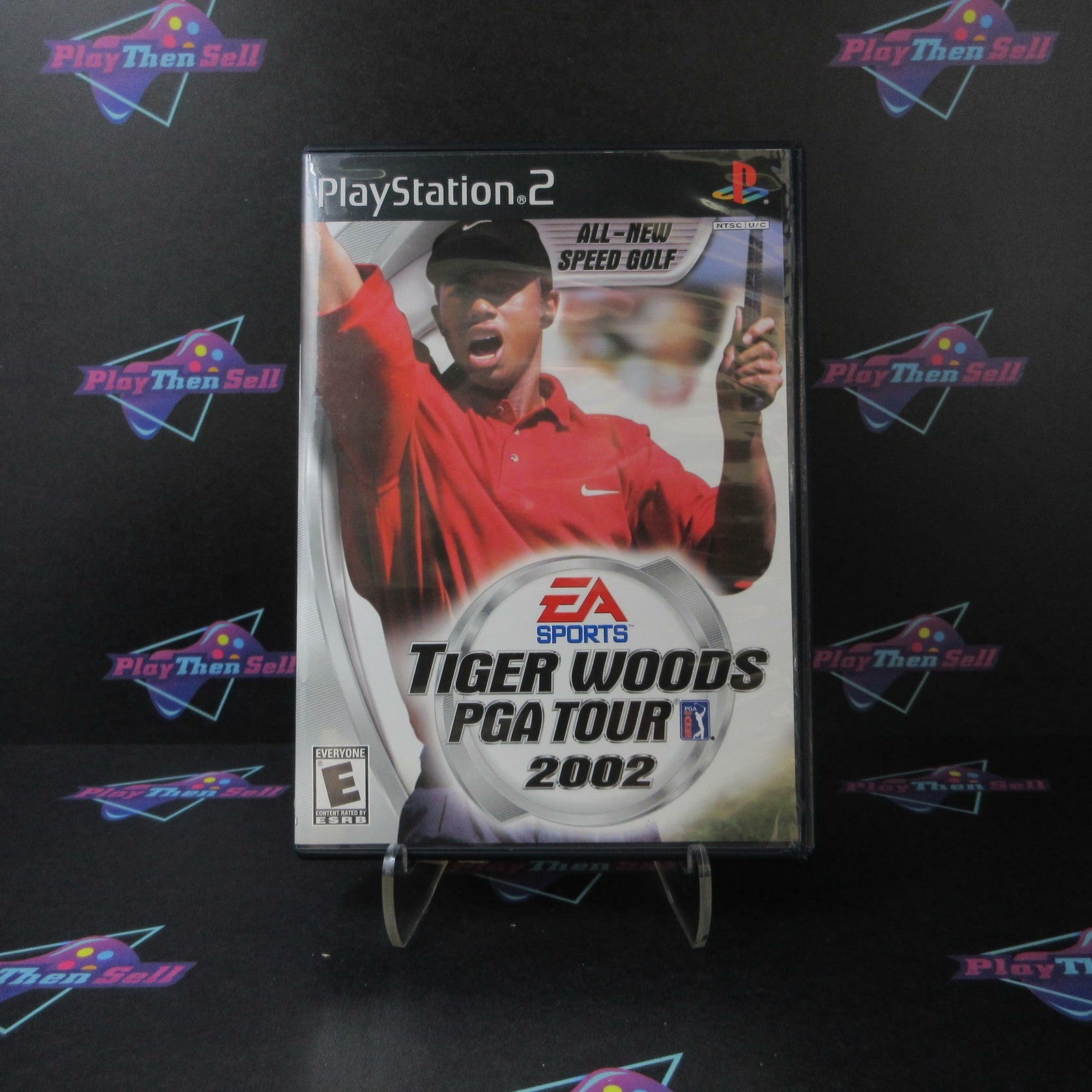 Tiger Woods PGA Tour 2002 PS2 PlayStation 2 Complete - 1 Year Warranty EX Cond