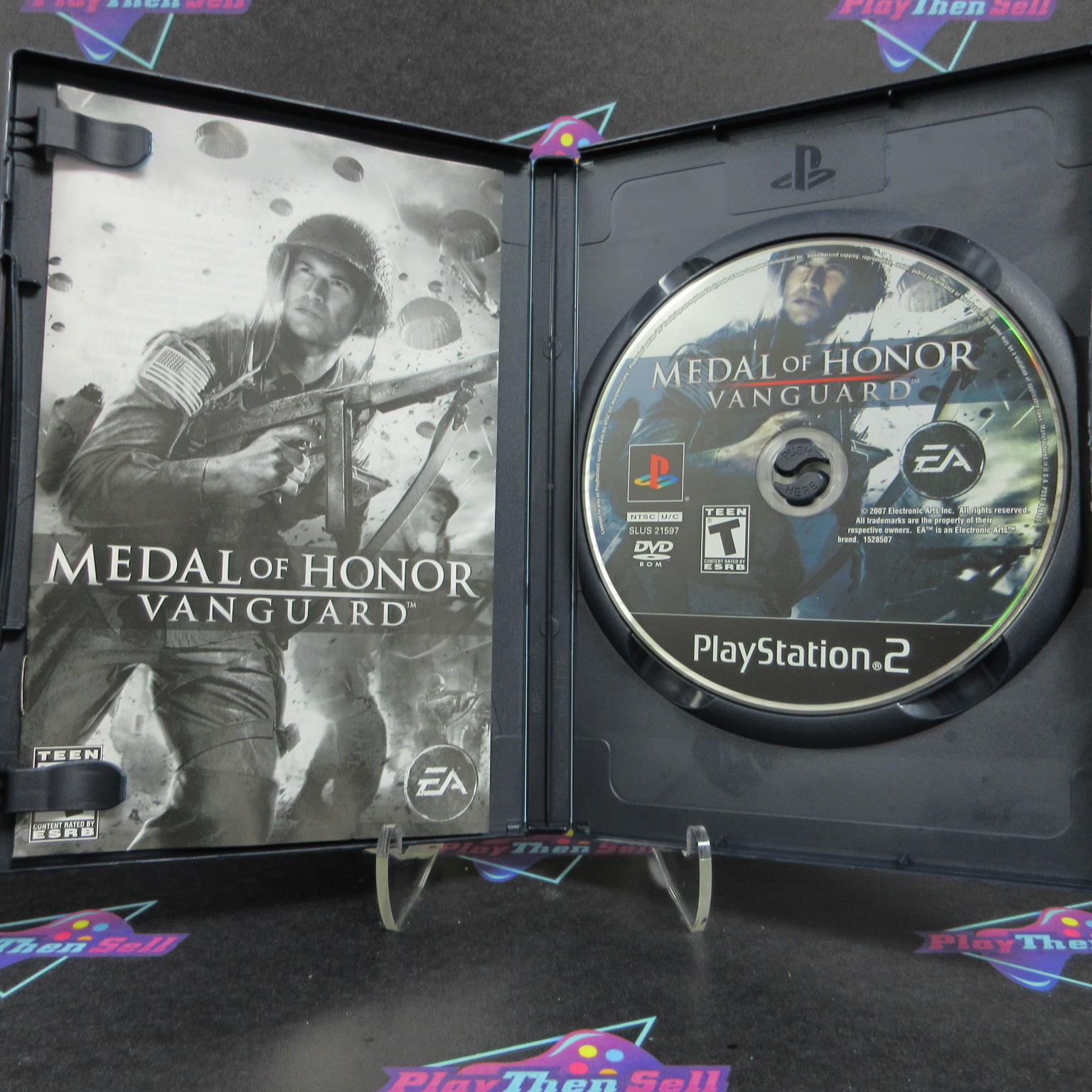 Medal of Honor Vanguard PS2 PlayStation 2 Complete - 1 Year Warranty EX Cond