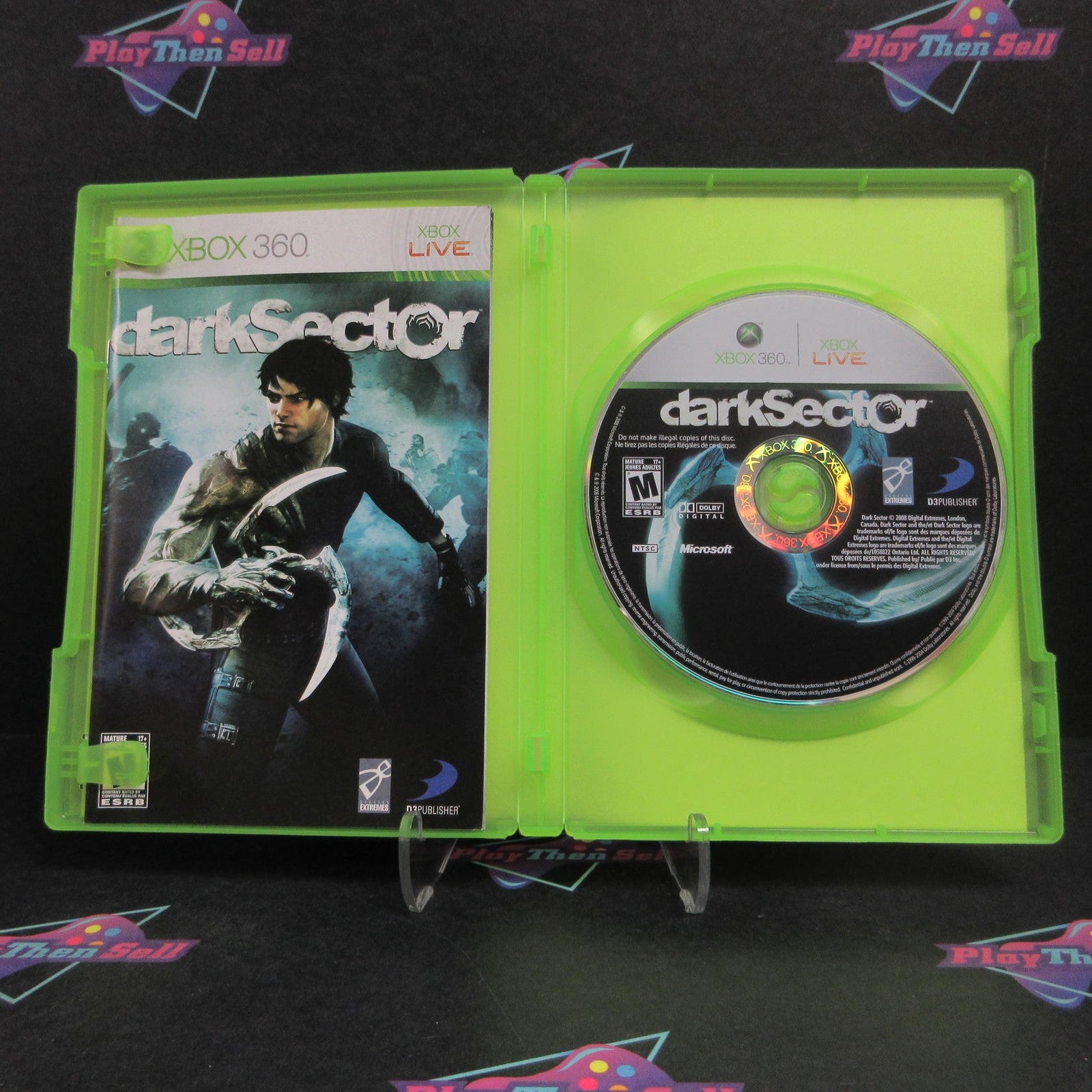 Dark Sector Xbox 360 + Mini Guide Complete - 1 Year Warranty EX Cond