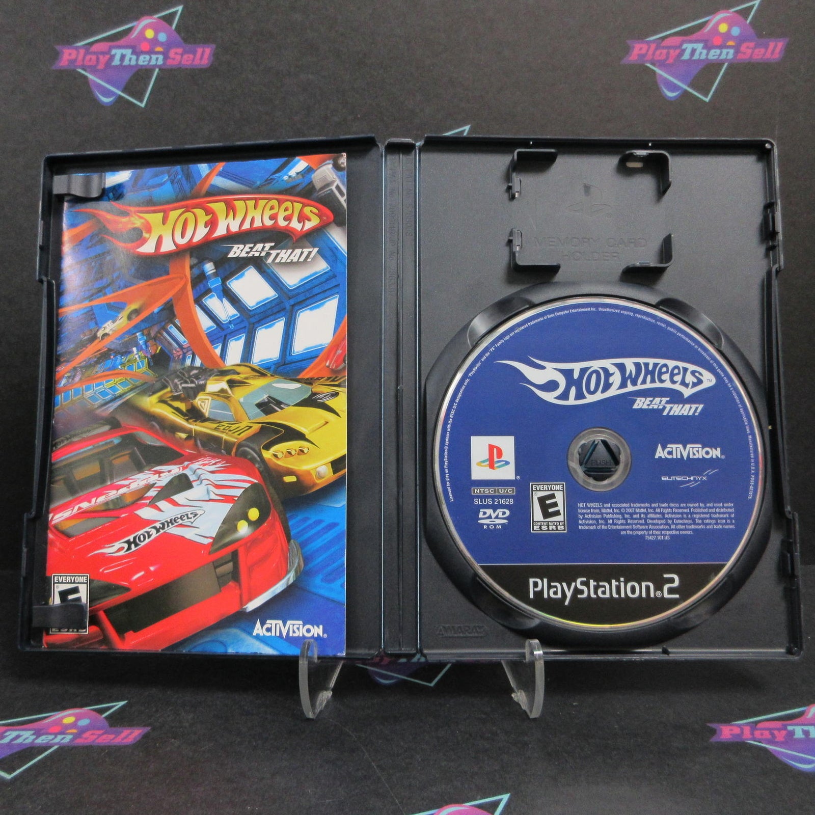 Hot Wheels Beat That PS2 PlayStation 2 Complete - 1 Year Warranty VG