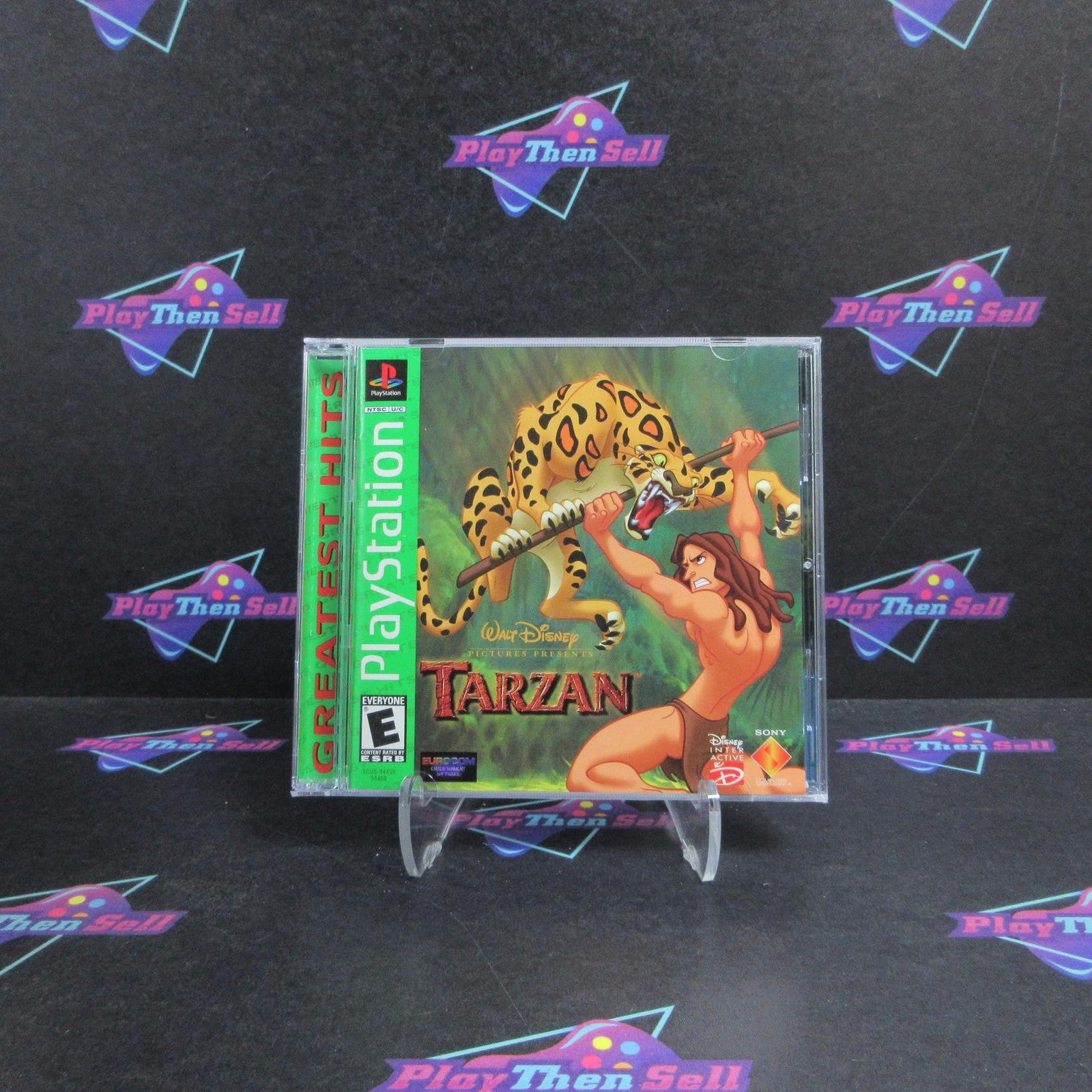 Tarzan PS1 PlayStation 1 GH Complete - 1 Year Warranty EX Cond