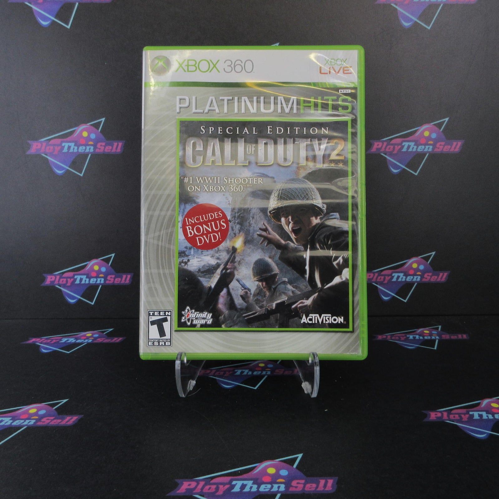 Call of Duty 2 Special Edition Xbox 360 PH No Bonus Disc - 1 Year Warranty VG