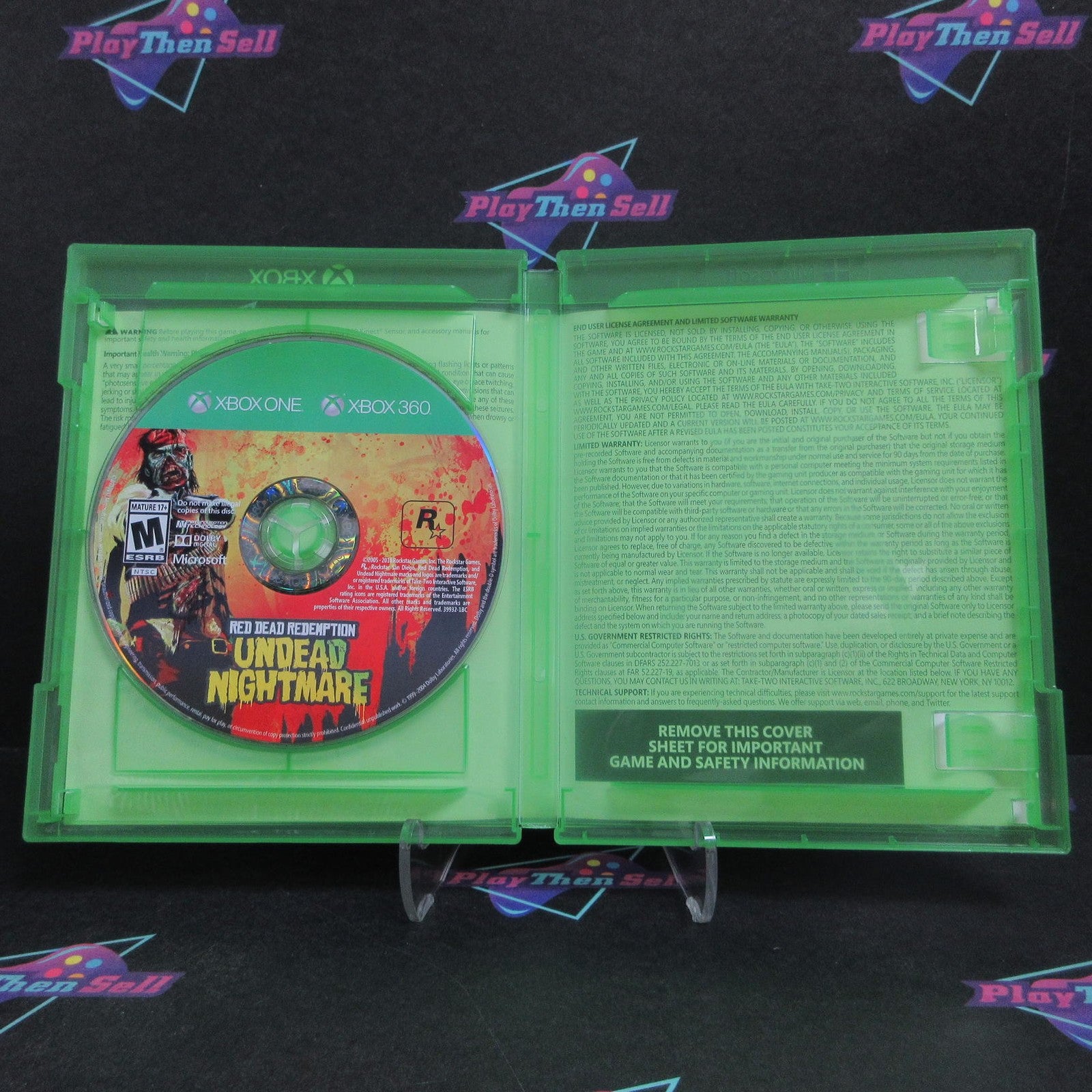 Red Dead Redemption Undead Nightmare - Xbox One / Xbox 360 Complete  - 1 Year ..