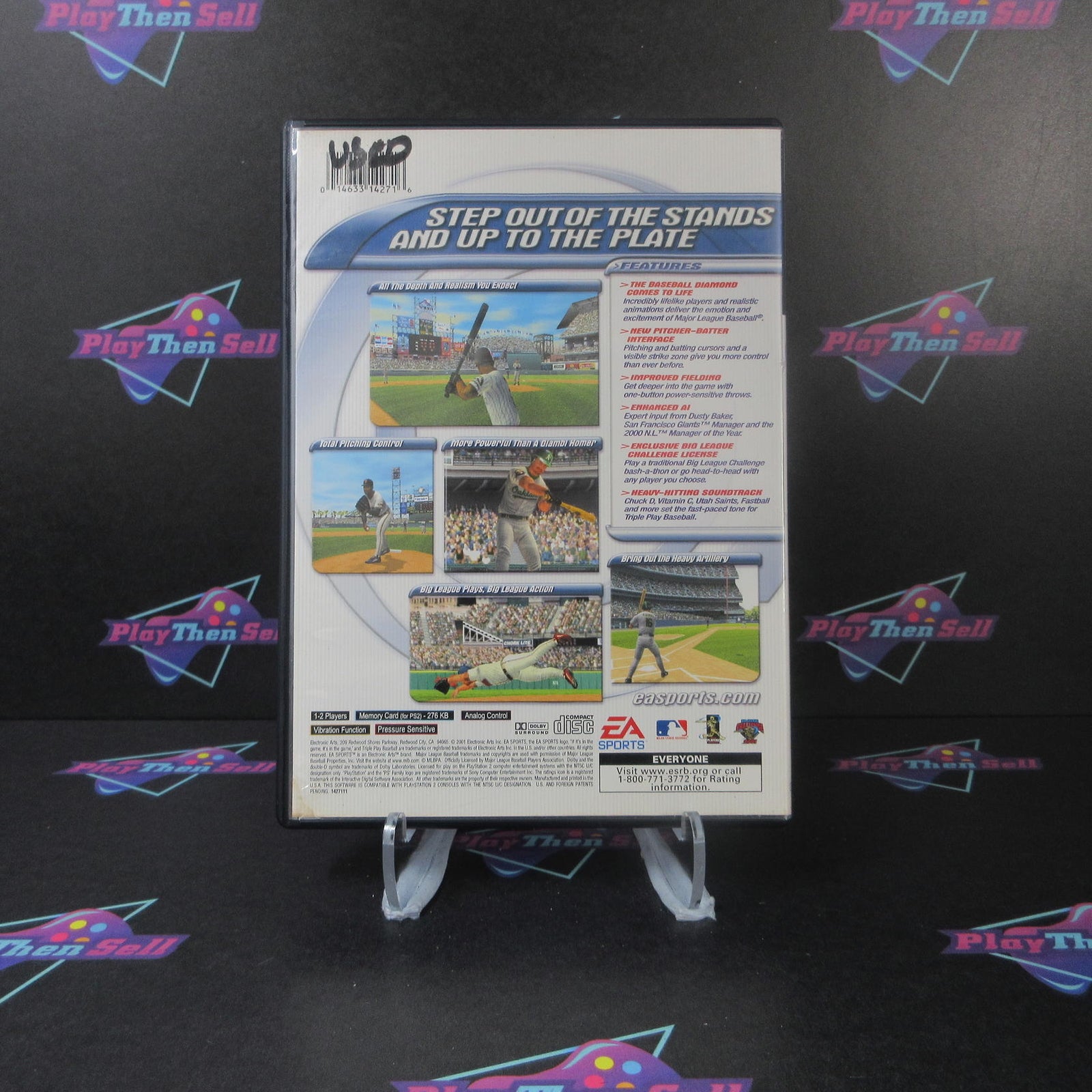 Triple Play Baseball PS2 PlayStation 2 - 1 Year Warranty VG
