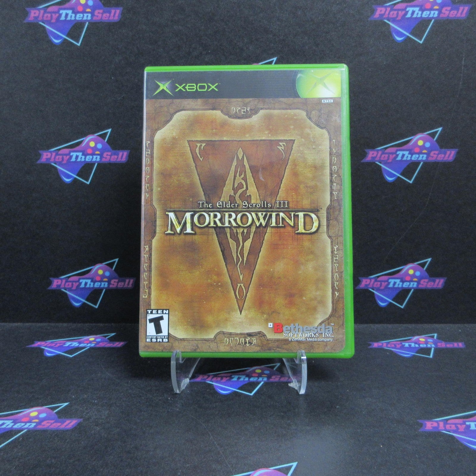 The Elder Scrolls III Morrowind Xbox - 1 Year Warranty Game & Case