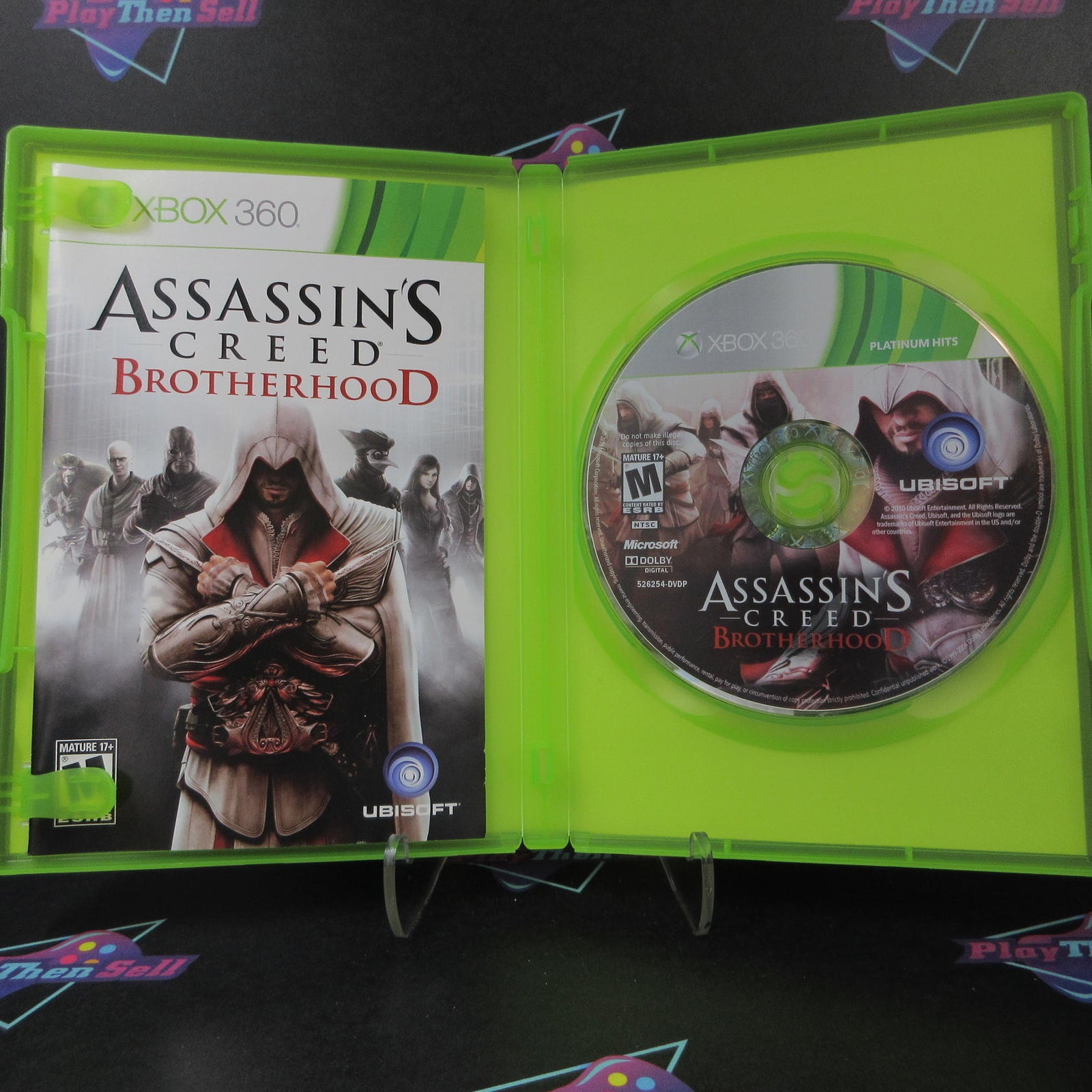 Assassin's Creed Brotherhood Xbox 360 PH Complete - 1 Year Warranty EX Cond