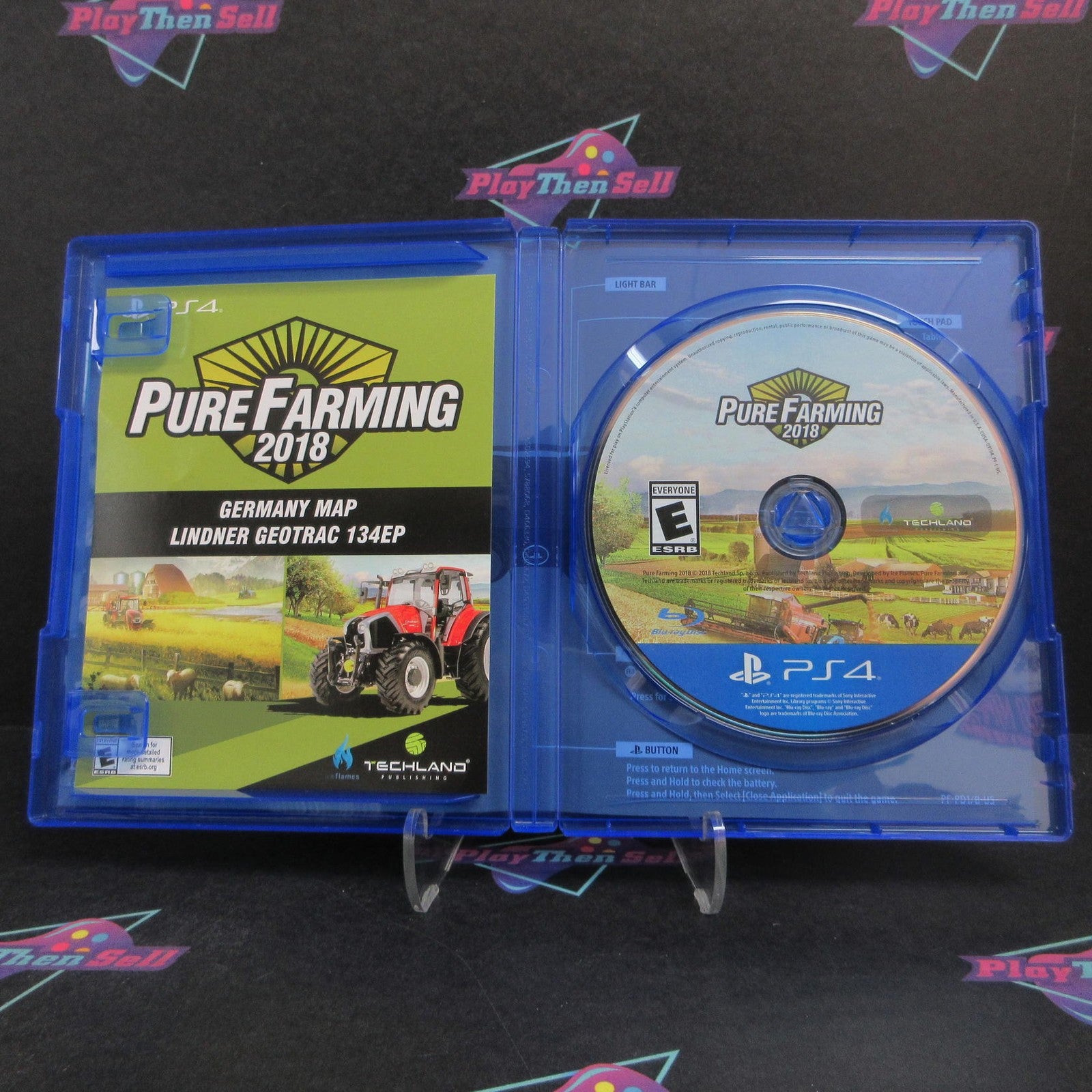 Pure Farming 2018 PS4 PlayStation 4 Complete - 1 Year Warranty EX Cond