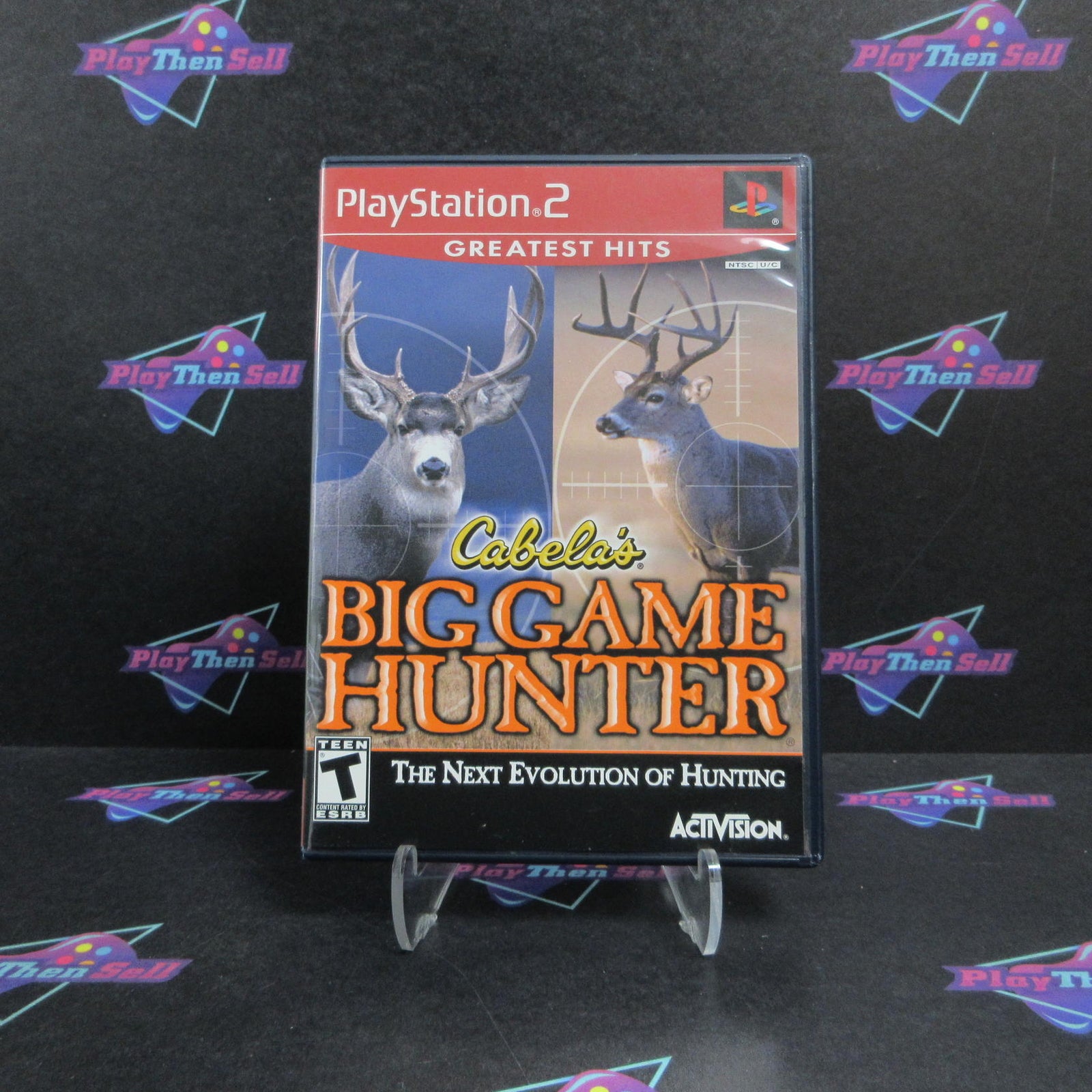 Cabela's Big Game Hunter PS2 PlayStation 2 GH Complete - 1 Year Warranty EX Cond