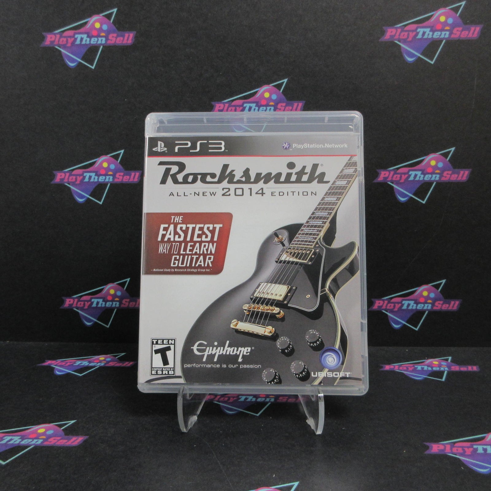 Rocksmith 2014 Edition PS3 PlayStation 3 + Stickers Complete  - 1 Year Warrant..