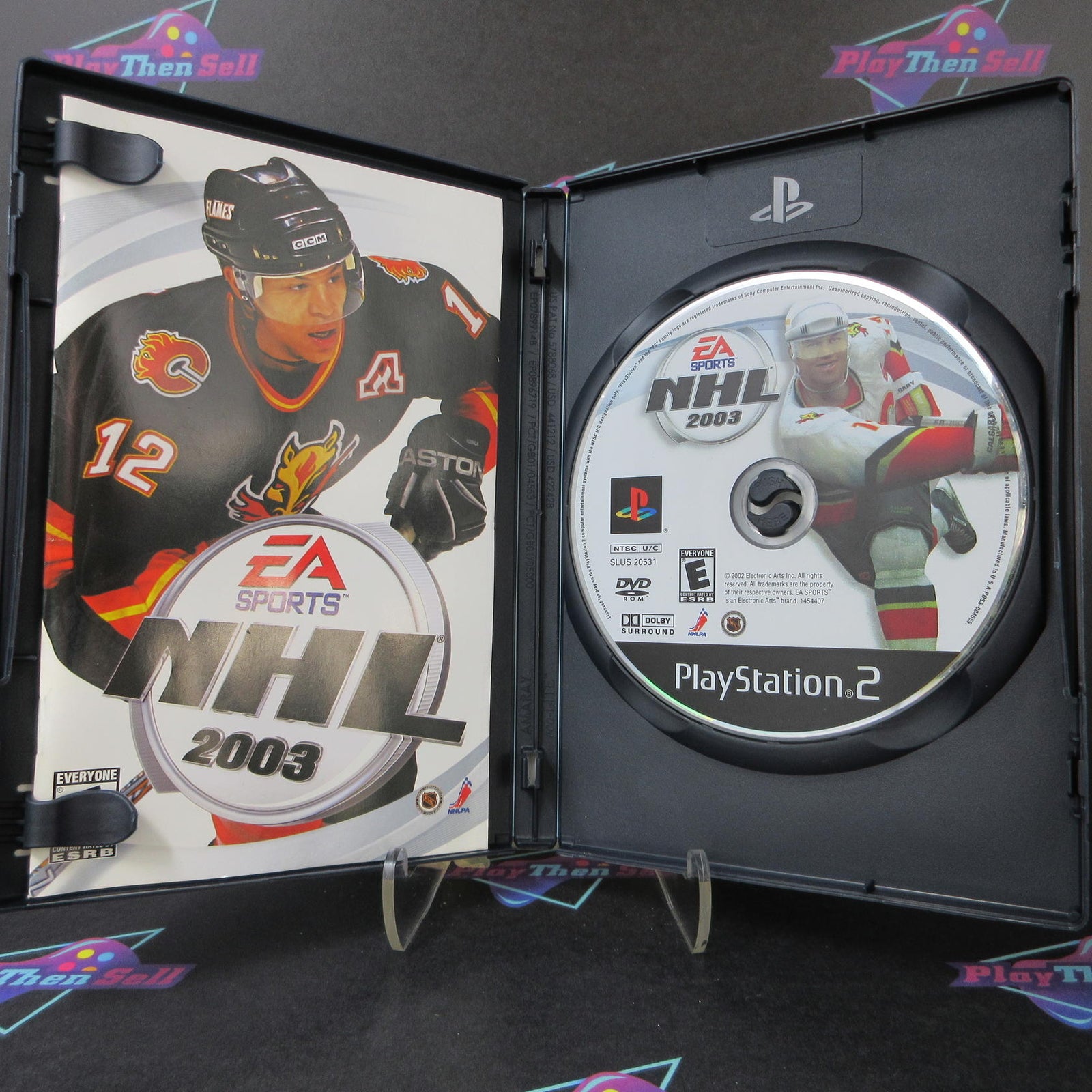 NHL 2003 PS2 PlayStation 2 Complete - 1 Year Warranty VG