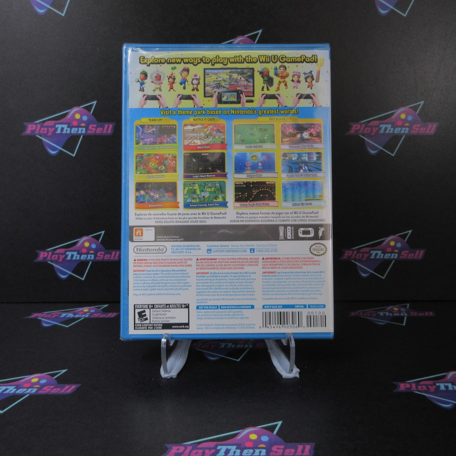 Nintendo Land Nintendo WII U - Complete CIB