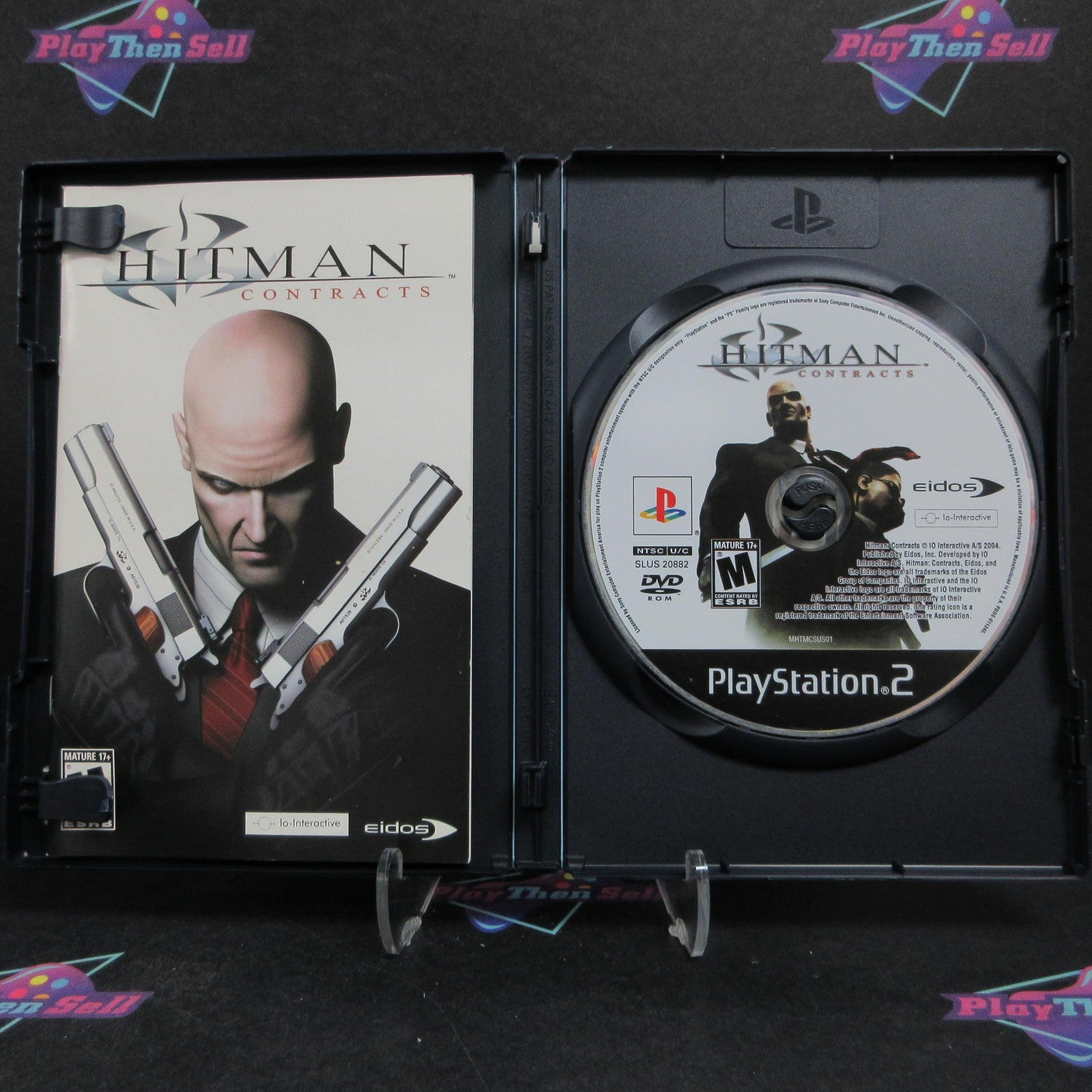 Hitman Contracts PS2 PlayStation 2 + Reg Card Complete - 1 Year Warranty EX Cond