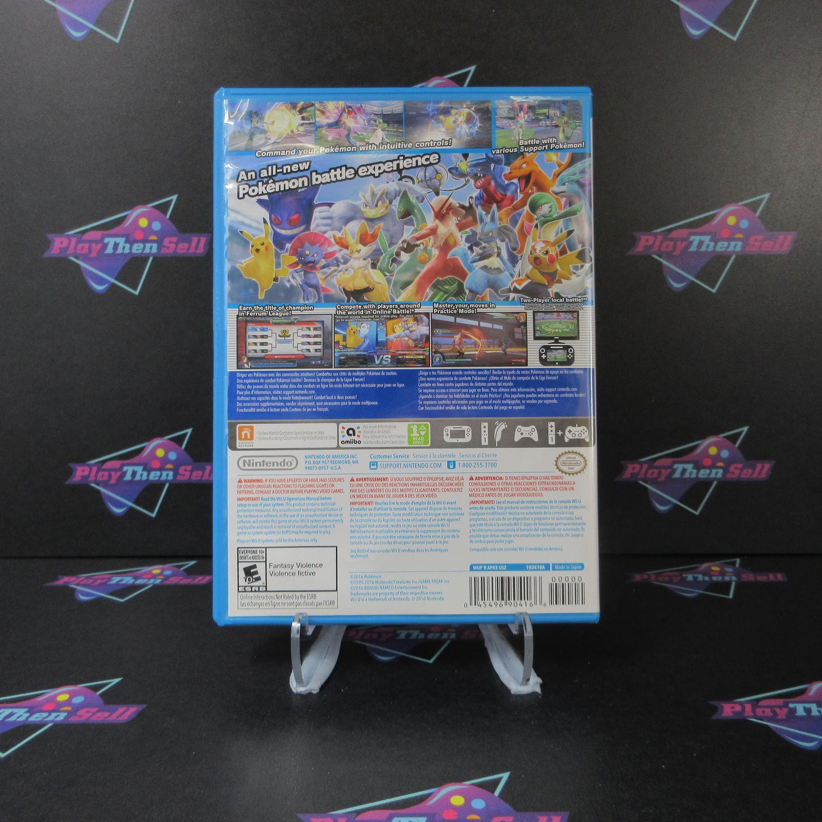 Pokken Tournament  Nintendo Wii U - Complete CIB