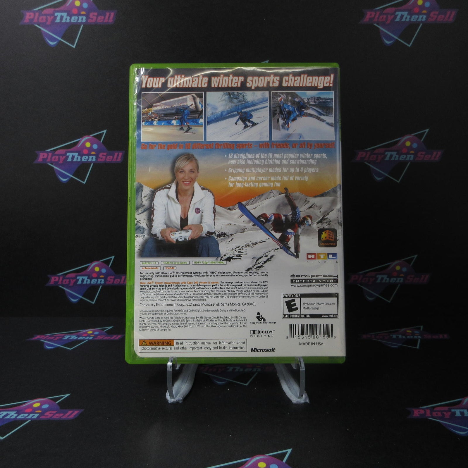 Winter Sports 2 The Next Challenge Xbox 360 - Complete CIB