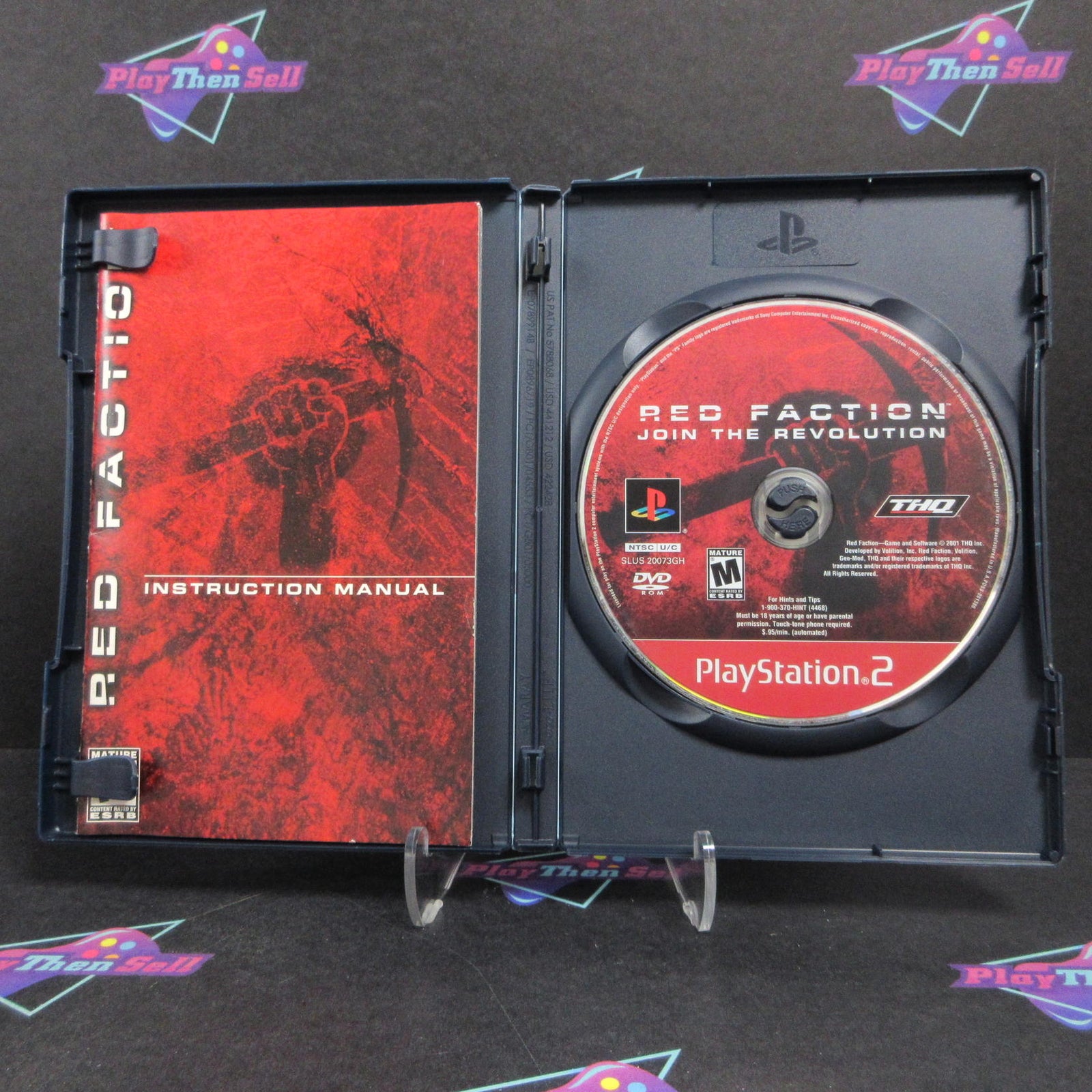 Red Faction PS2 PlayStation 2 GH Complete - 1 Year Warranty EX Cond
