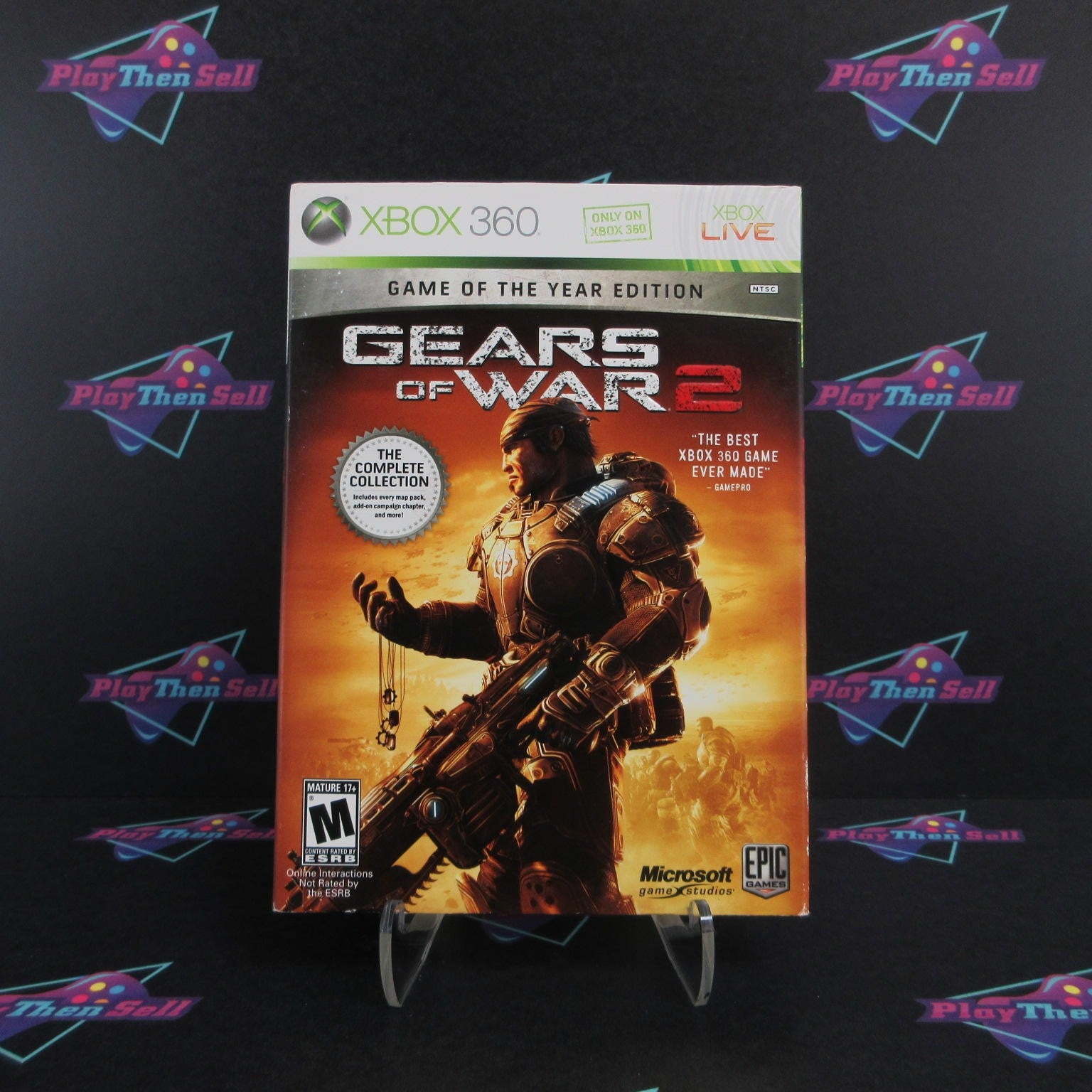 Gears of War 2 GOTY Edition + Sleeve Complete - 1 Year Warranty EX Cond