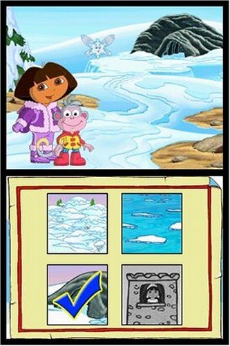 Dora the Explorer Dora Saves the Snow Princess Nintendo DS Brand New - Sealed